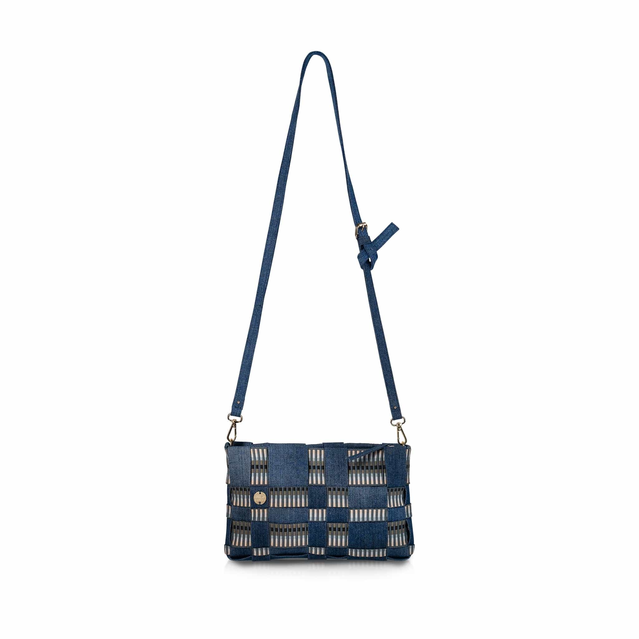 Uma Denim Crossbody Bag for Women - Stylish Blue Denim Shoulder Purse - Perfect for Travel, Shopping & Everyday Use