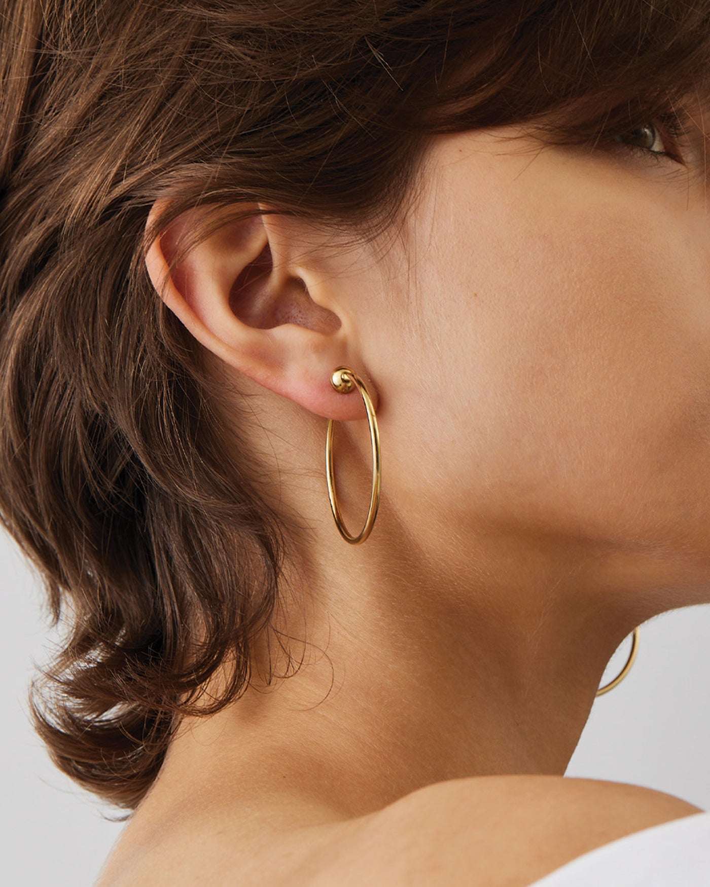 Stylish Icon Hoops Small Gold Earrings - Perfect for Everyday Wear & Special Occasions
