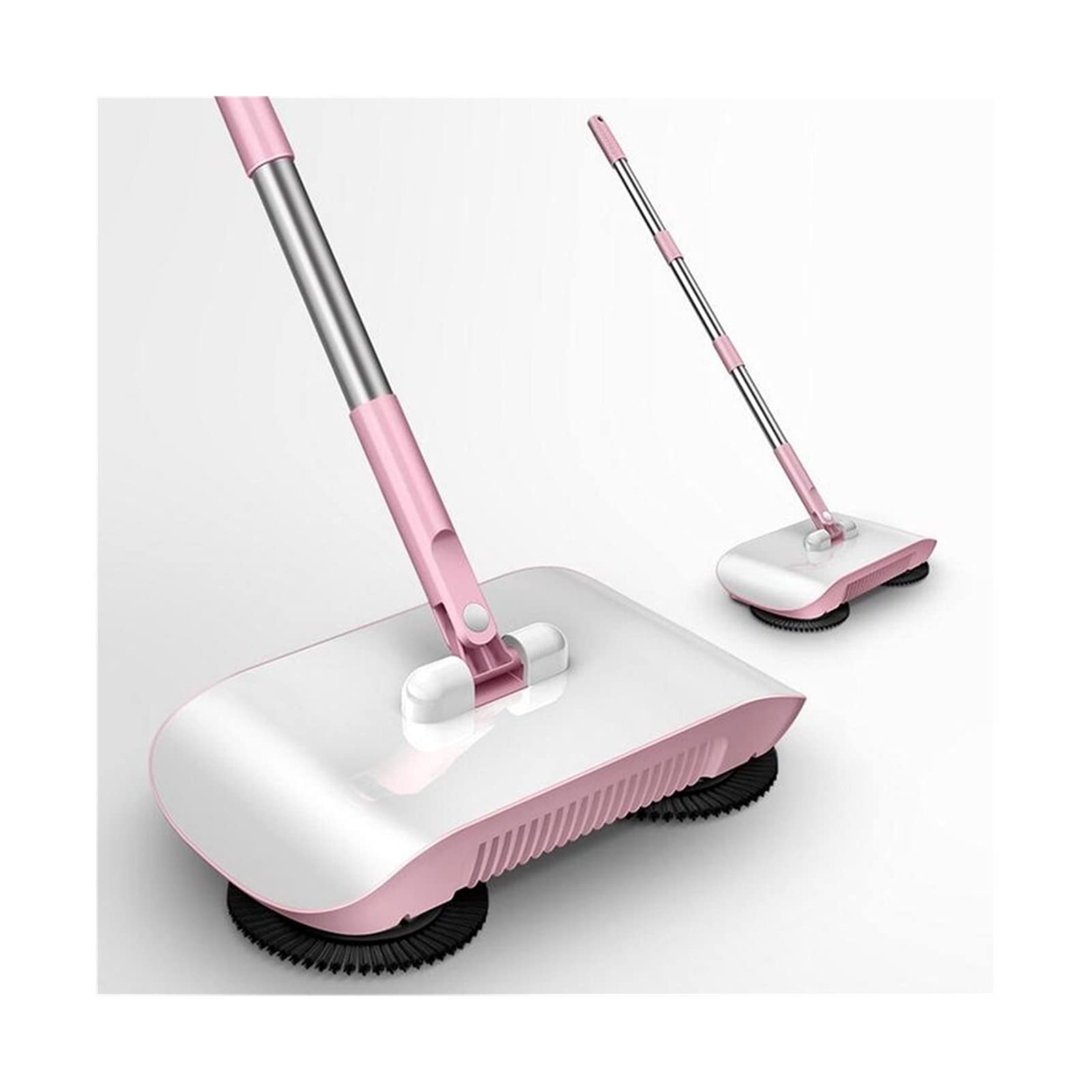 Pink Cordless Handheld Vacuum Cleaner - Lightweight Stick Vac for Hardwood Floors, Carpets & Pet Hair - Home, Office & Car Cleaning - Rechargeable & Portable with Broom Handle