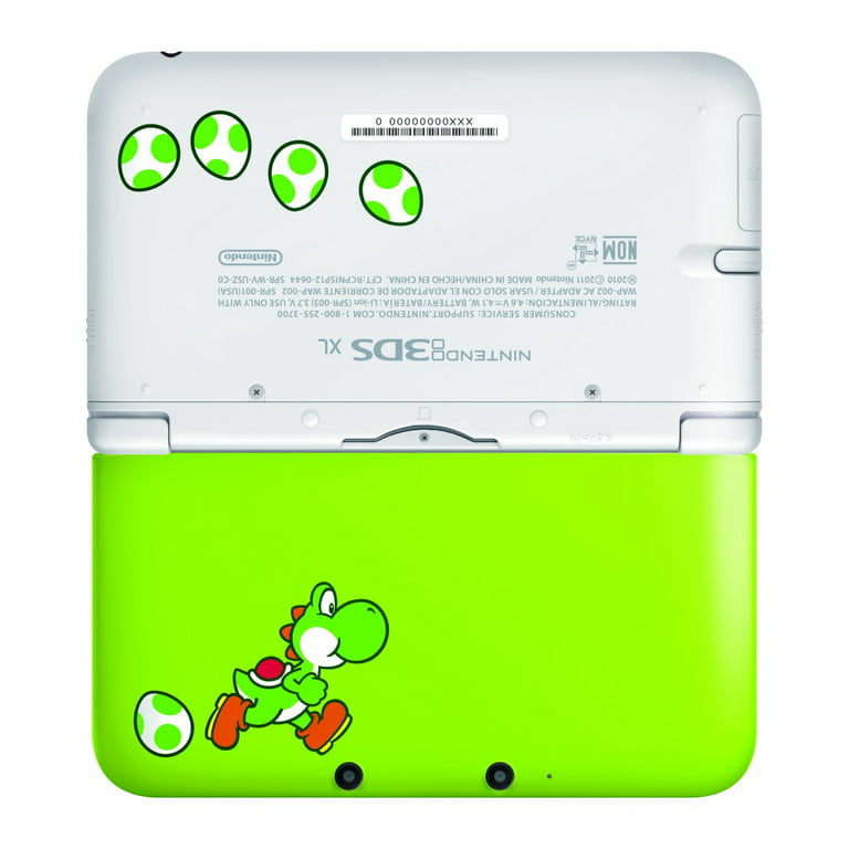Nintendo 3DS XL Yoshi Edition - Limited Edition Green Yoshi Themed Handheld Gaming Console for Kids & Adults - Perfect for Travel, Commuting & Home Entertainment