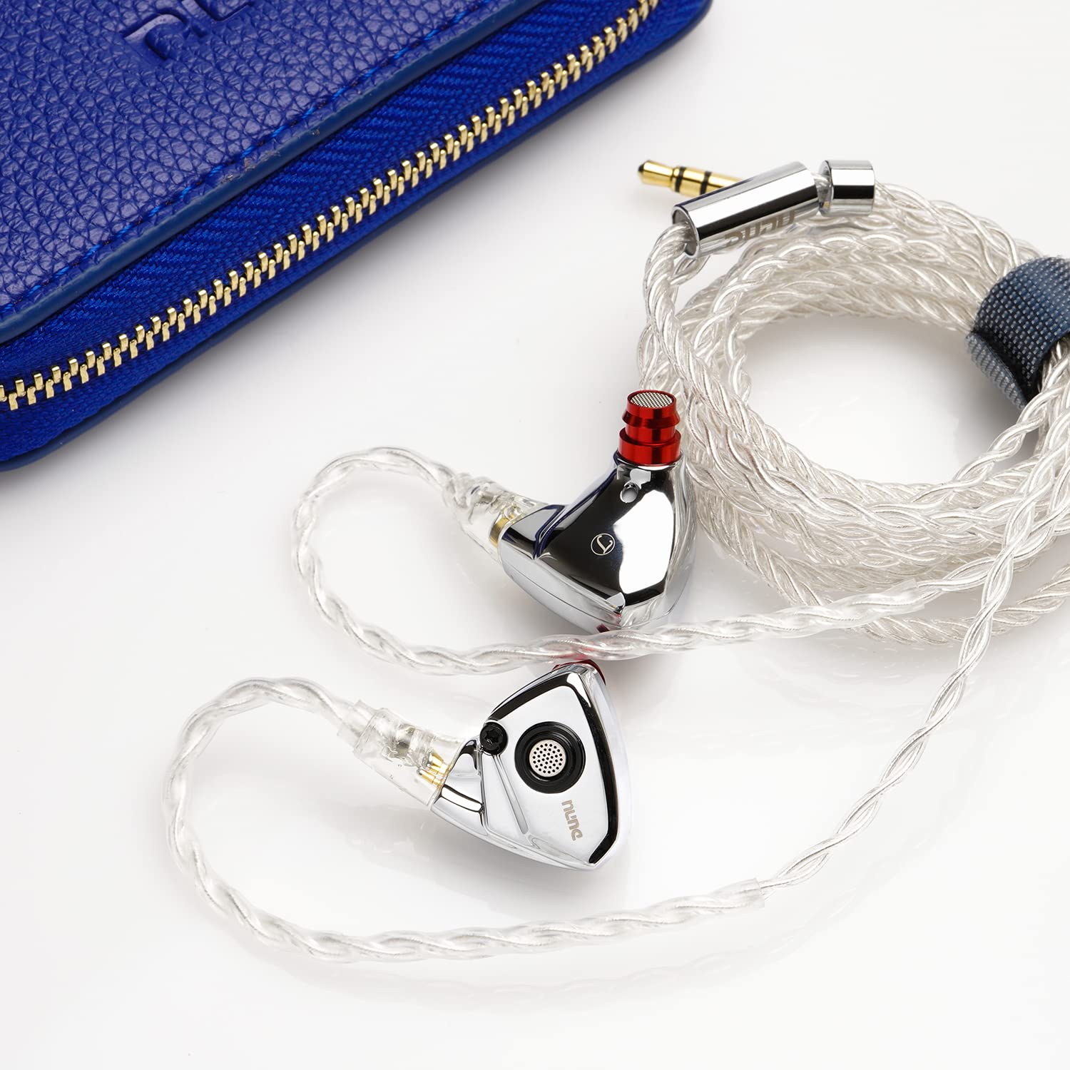 DUNU Titan S HiFi In-Ear Monitors with 11mm Dynamic Driver - Premium Sound Quality IEM Earphones (Silver) for Audiophiles, Music Lovers & Studio Monitoring