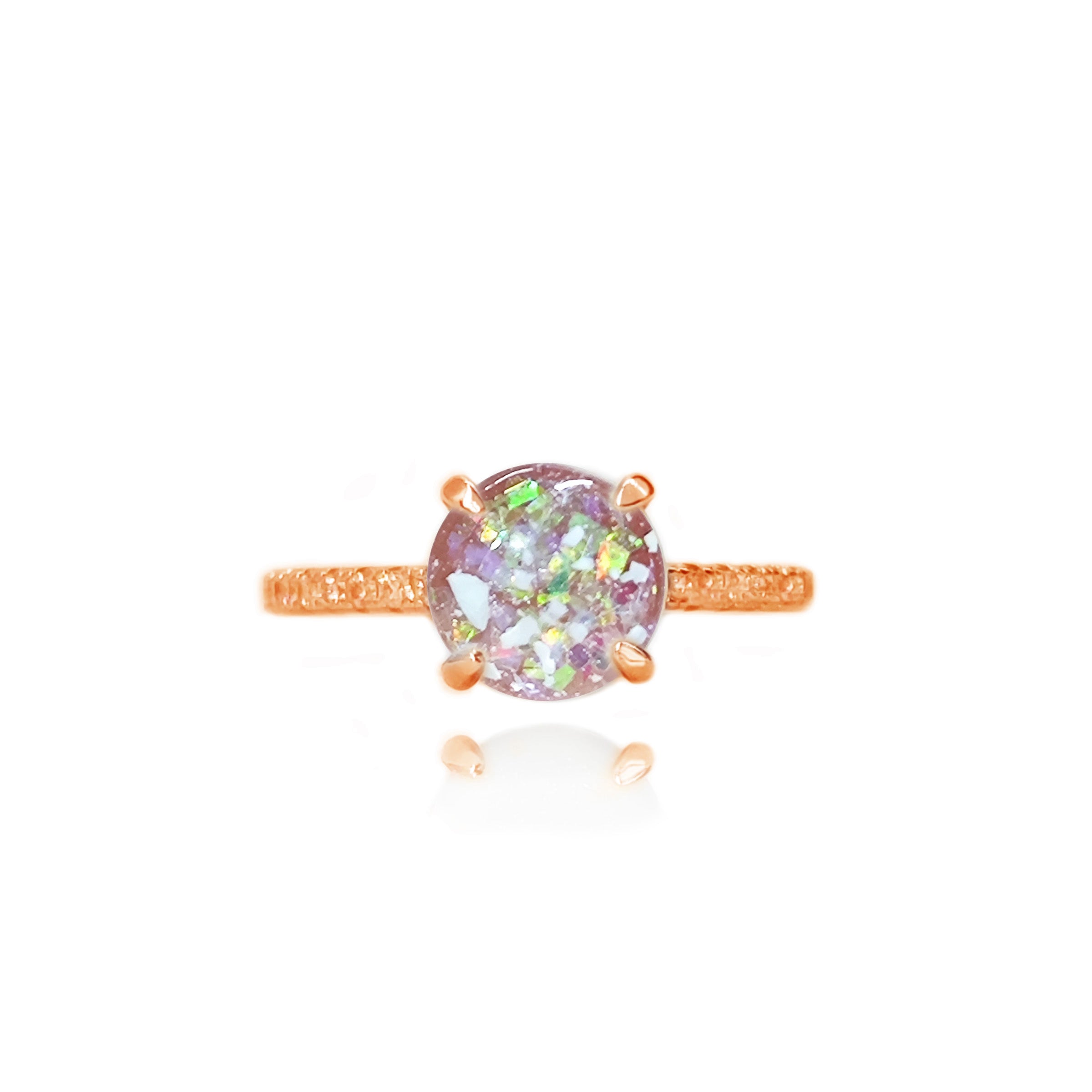Glamorous Ashes Ring - Elegant Memorial Jewelry for Loved Ones | Perfect for Remembrance, Funerals & Keepsakes