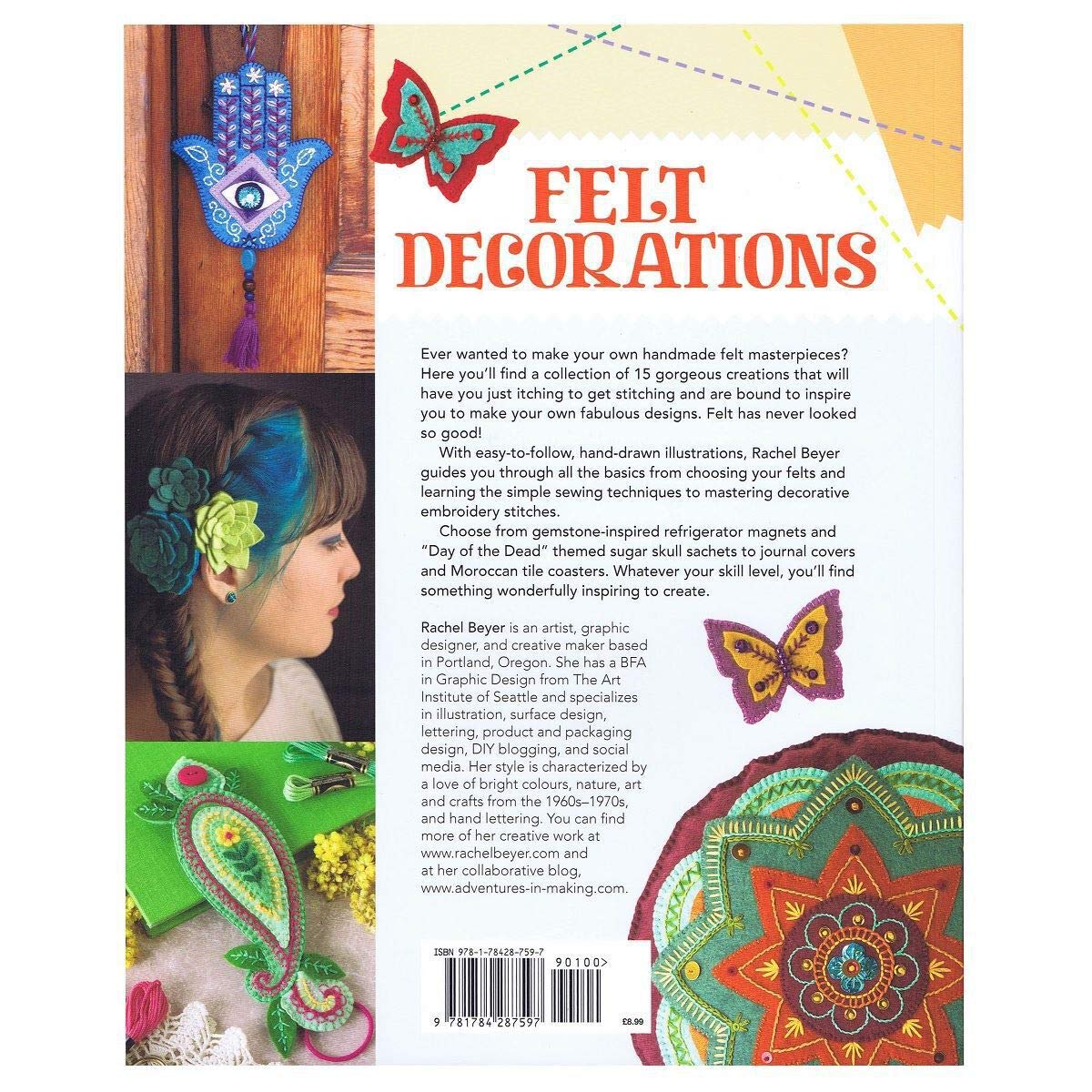 Premium Felt Decorations for Home & Party - DIY Craft Supplies, Wall Hangings, Holiday Ornaments - Perfect for Christmas, Weddings, Baby Showers & Seasonal Displays
