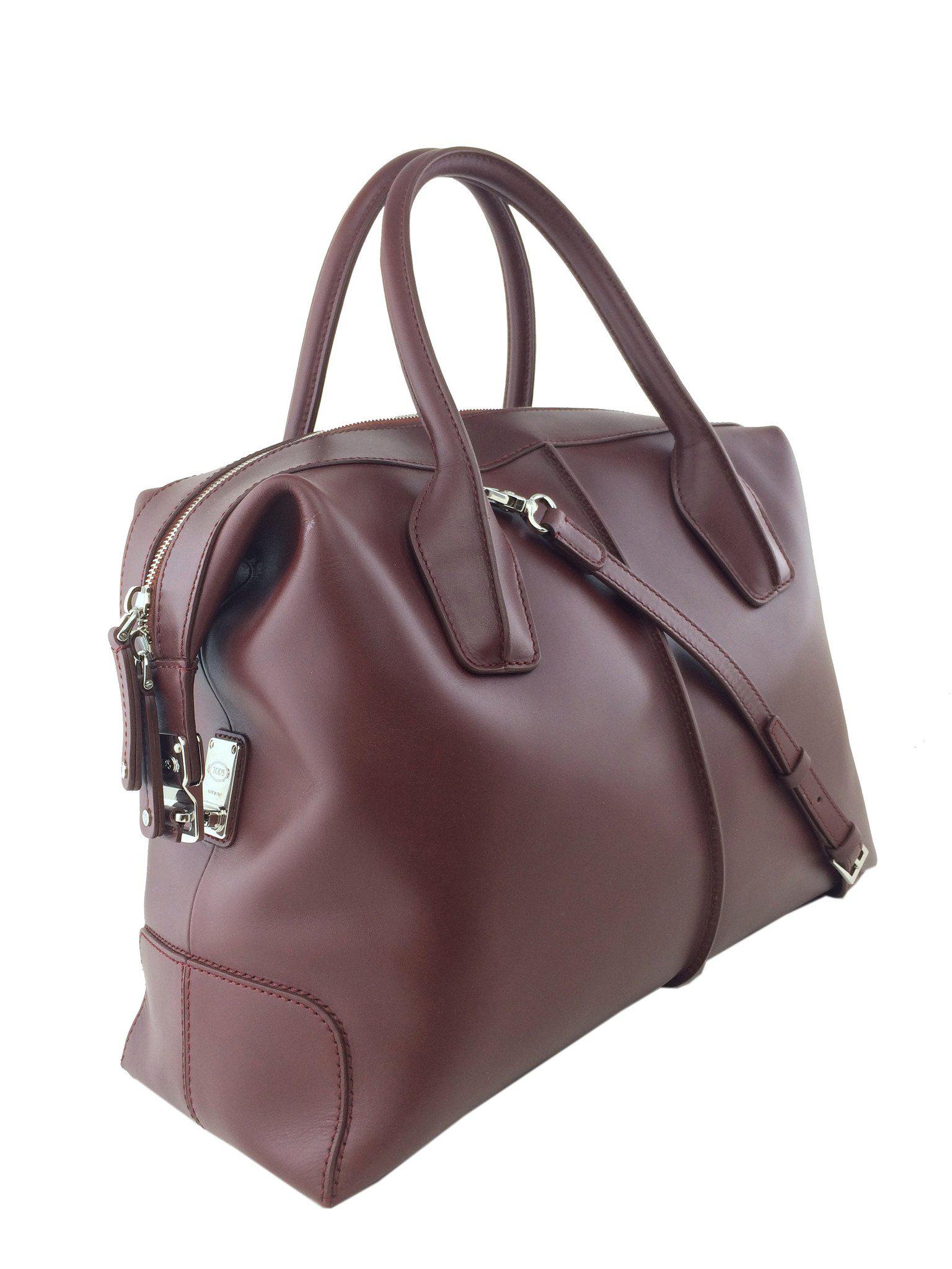 Tod's Leather D Styling Manici New Grande Tote Bag for Women | Premium Italian Leather Handbag | Perfect for Work, Travel & Everyday Use