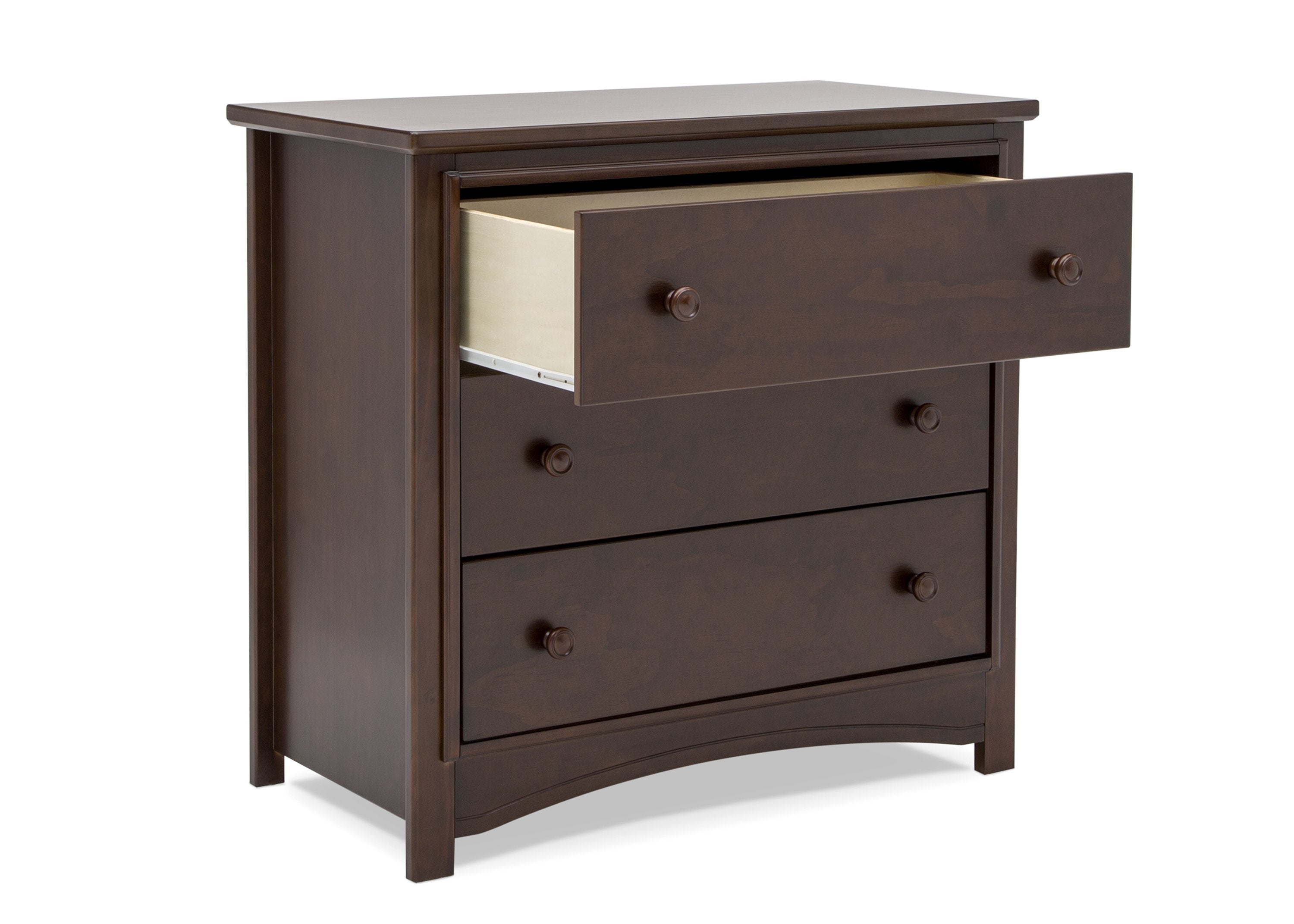 Perry 3-Drawer Baby Dresser with Changing Top - Nursery Storage & Diaper Changing Station for Newborns & Toddlers