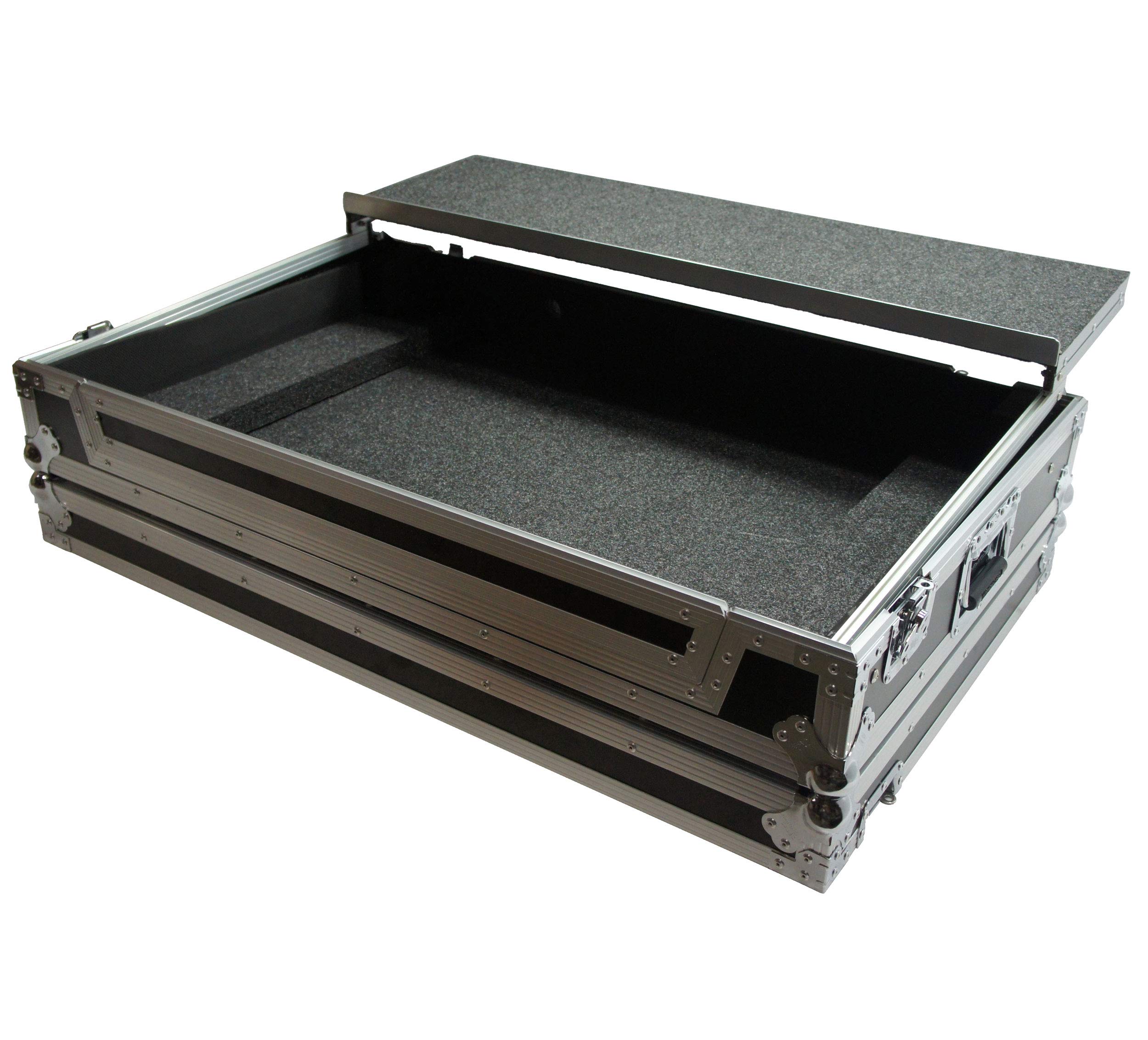 Harmony Audio HCDDJRZXLT Flight Glide Laptop Stand & DJ Case for Pioneer DDJ-RZX - Portable DJ Equipment for Live Performances & Studio Sessions