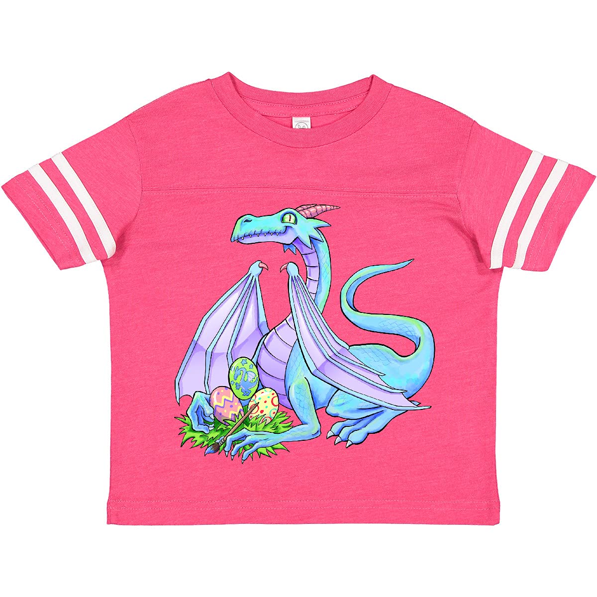 Blue Easter Dragon Toddler T-Shirt - Fun Holiday Outfit