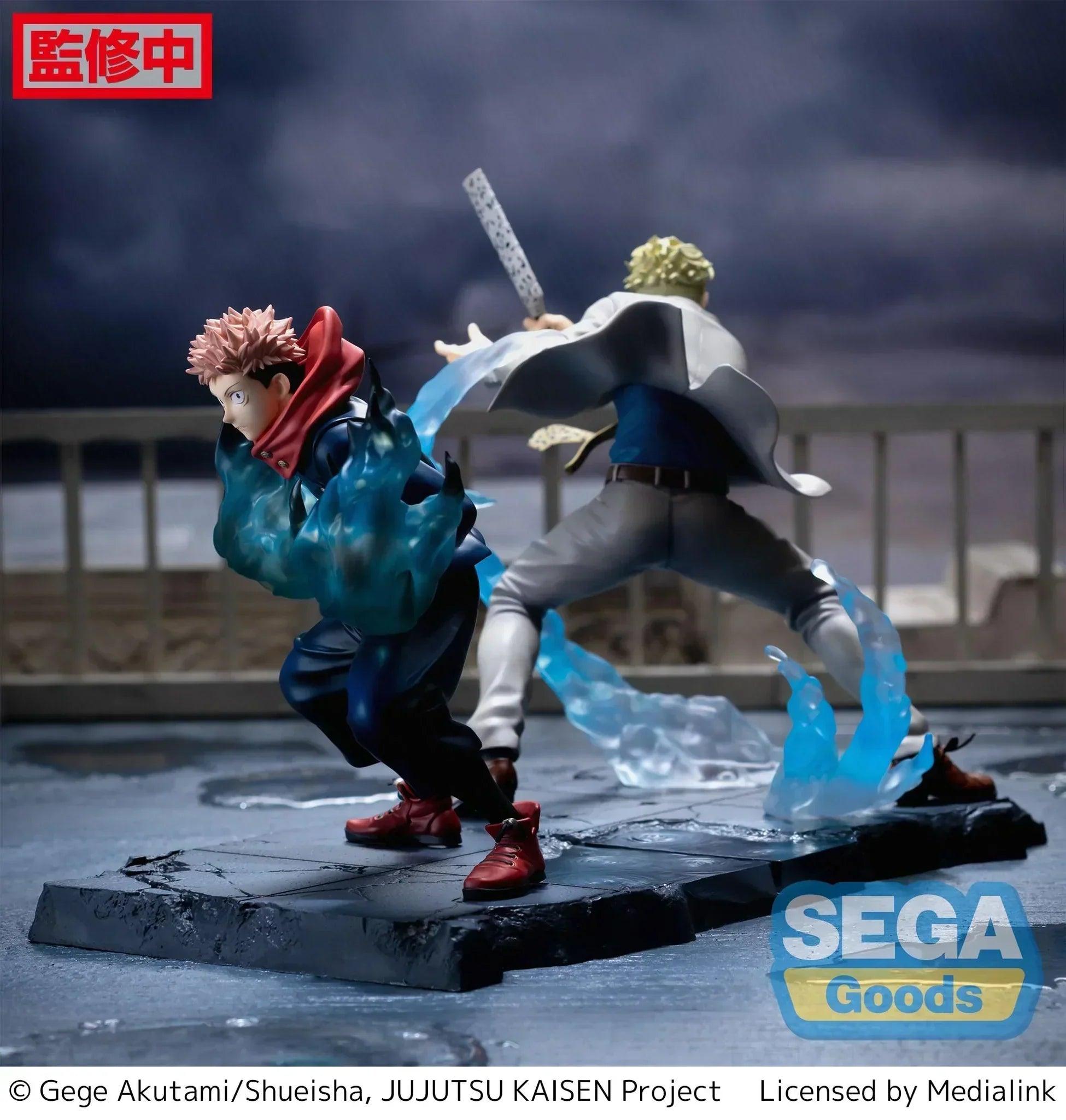 Jujutsu Kaisen Yuji Itadori Joint Struggle Luminasta Anime Action Figure - Perfect for Anime Collectors, Gift for Fans, and Home Decor Display