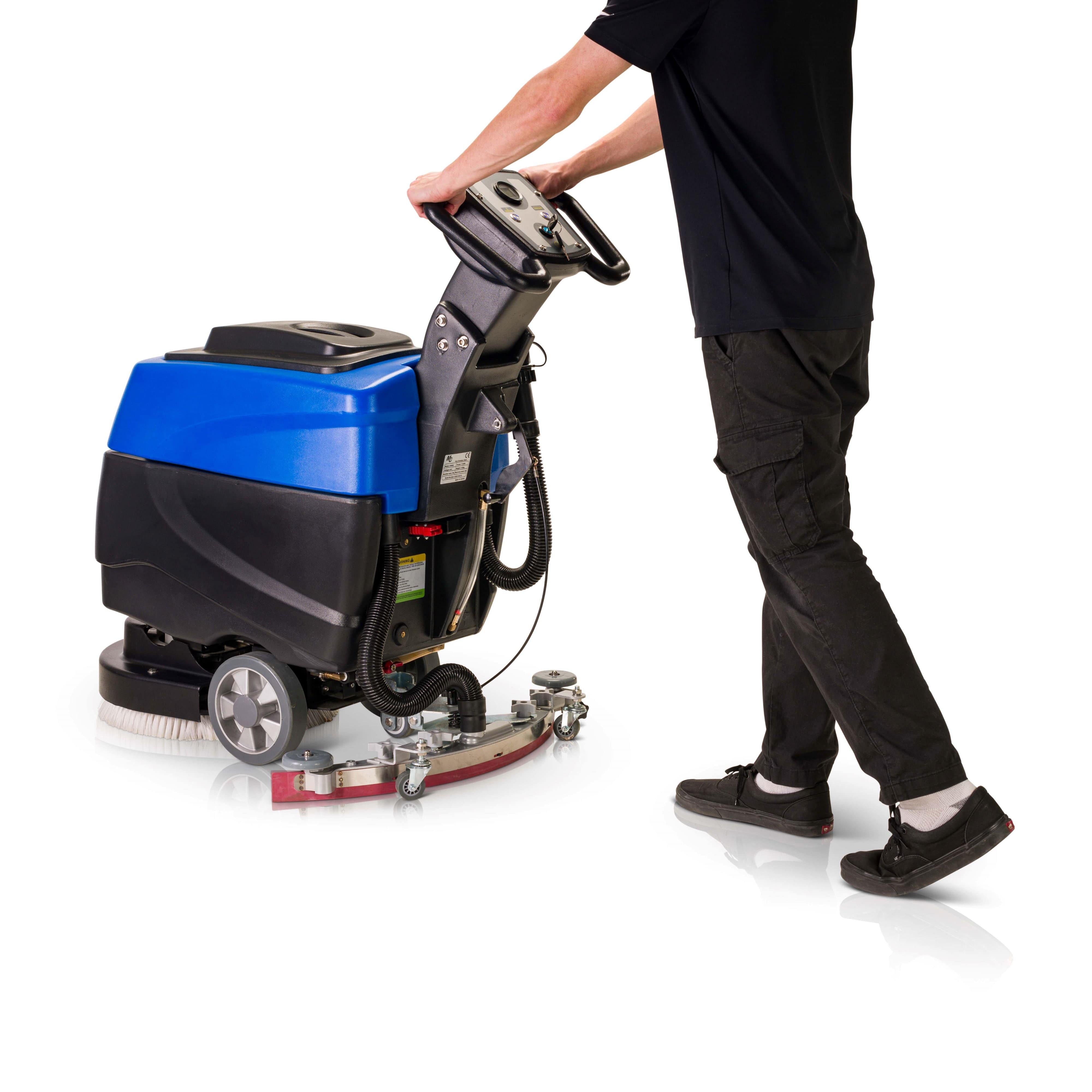Prolux C460S 18V Cordless Commercial Walk-Behind Floor Scrubber & Buffer - Heavy-Duty Cleaning for Warehouses, Retail Stores & Industrial Spaces