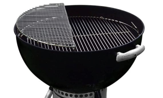 Premium Stainless Steel Grill Warming Drip Rack for Charcoal Grills, Griddles & BBQ - Heavy Duty Cooking Grate for Even Heat Distribution - Perfect for Backyard BBQs, Camping & Outdoor Cooking