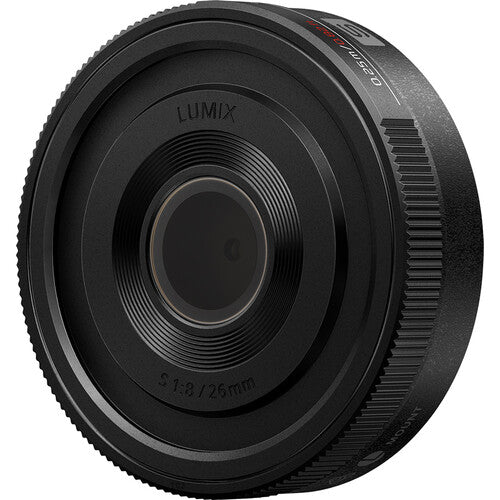 Panasonic Lumix S 26mm f/8 Lens for Leica L Mount - Compact Prime Lens for Street & Travel Photography | Perfect for Vlogging & Everyday Shooting