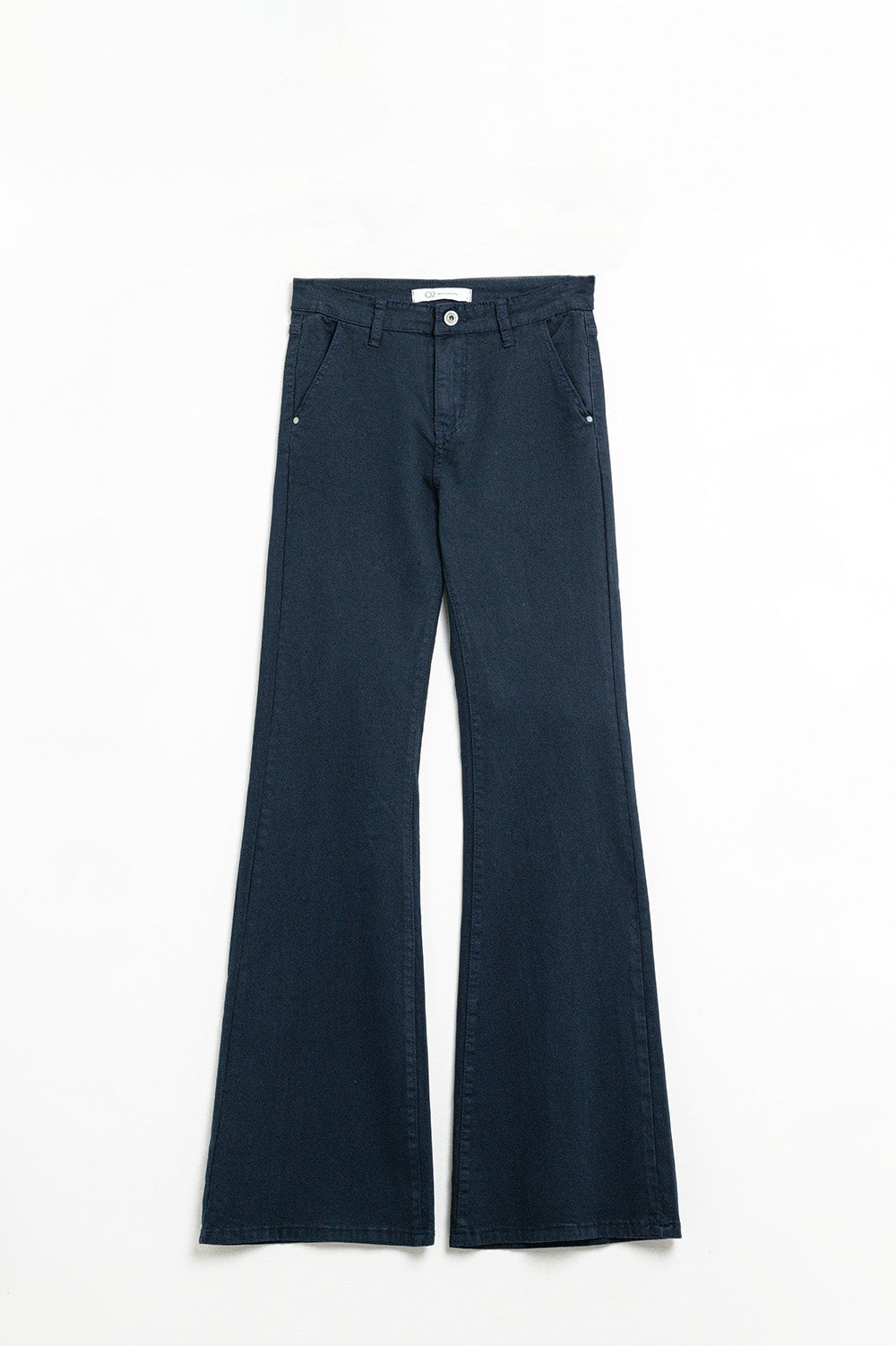 Stretch Comfortable Blue Denim Flare Jeans for Women - Perfect for Casual Wear, Office & Date Nights