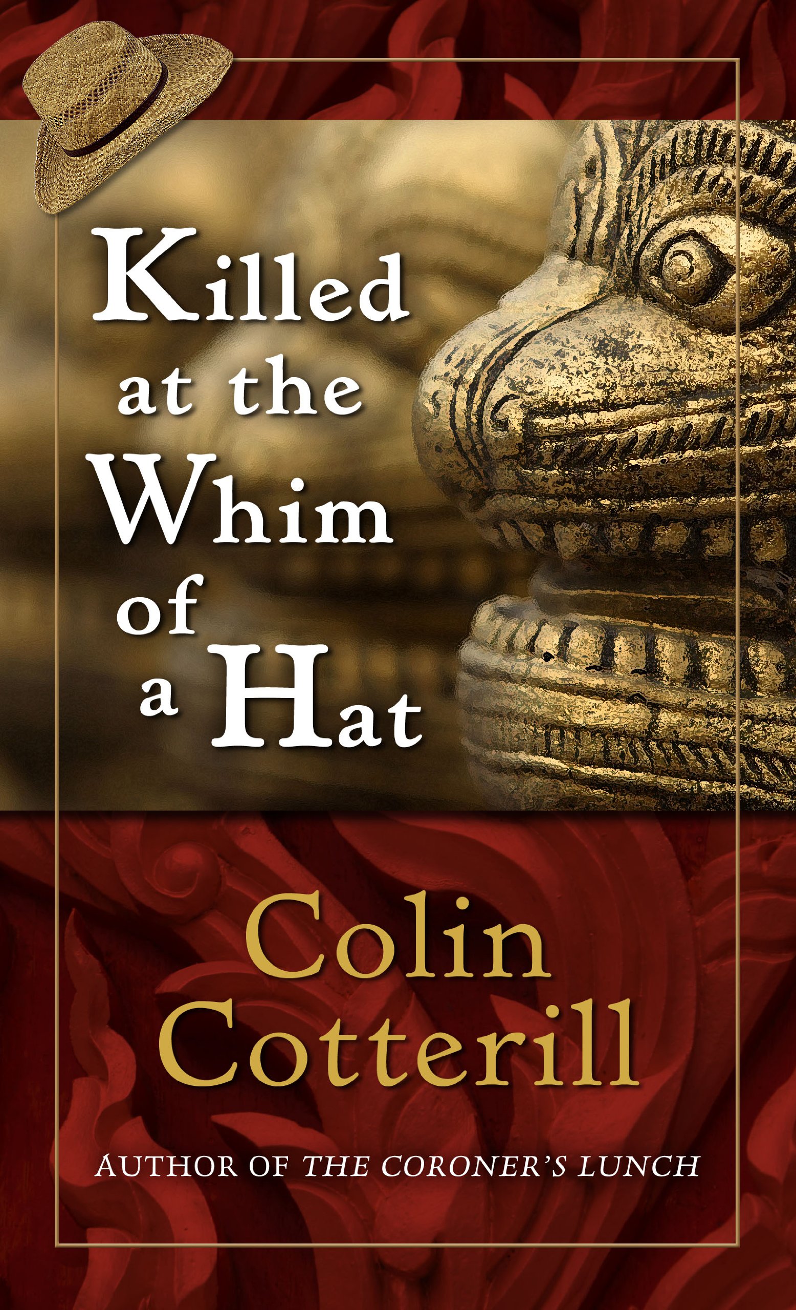 Killed at the Whim of a Hat - Large Print Mystery Novel by Thorndike Press | Perfect for Book Clubs & Cozy Reading Nights