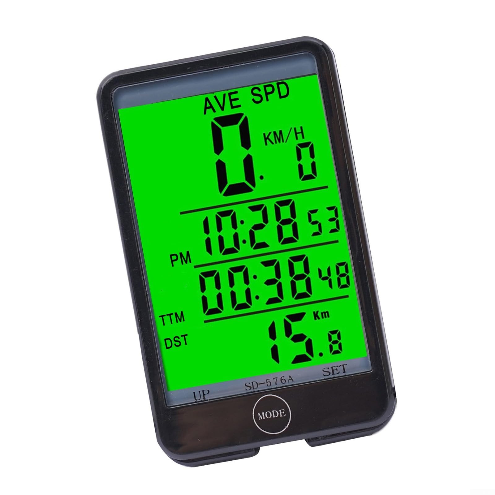 Waterproof LCD Backlit Touch Screen Bike Computer with Speedometer - Perfect for Cycling, Mountain Biking & Outdoor Fitness Tracking