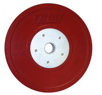 Troy CCO SBP Competition Bumper Plate Set - 320LB Weight Plates (Color Coded) for CrossFit, Powerlifting & Home Gym Workouts