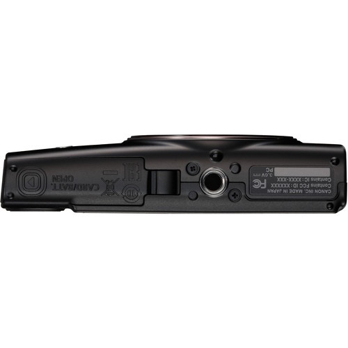 Canon PowerShot ELPH 360 HS Digital Camera 20.2MP 12x Optical Zoom 1080p HD Video WiFi & NFC (Black) - Perfect for Travel Photography, Vlogging, and Everyday Moments