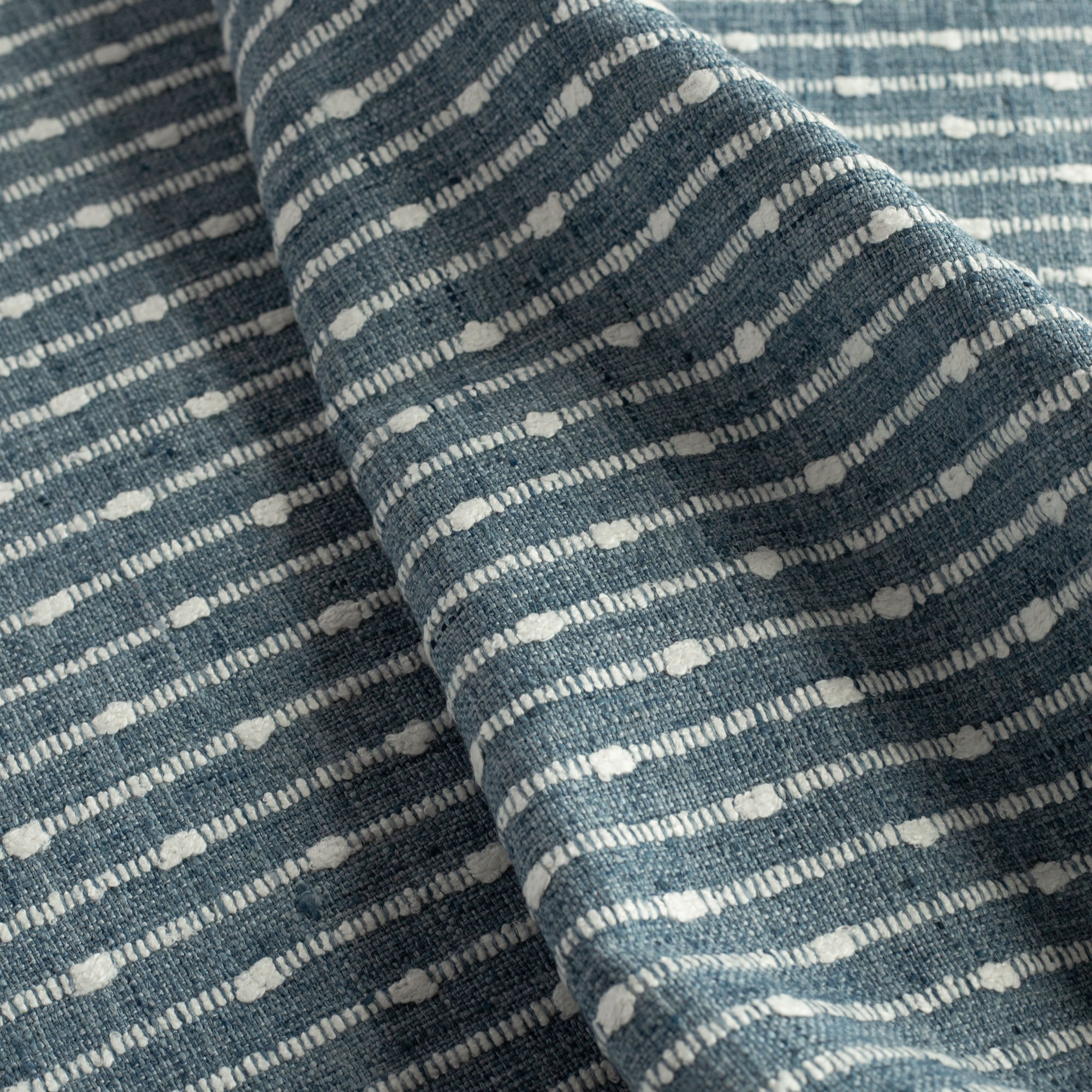 Premium Arren Stripe Fabric - Soft Chambray Cotton Material for Clothing & Home Decor | Perfect for Shirts, Dresses, Curtains & DIY Sewing Projects