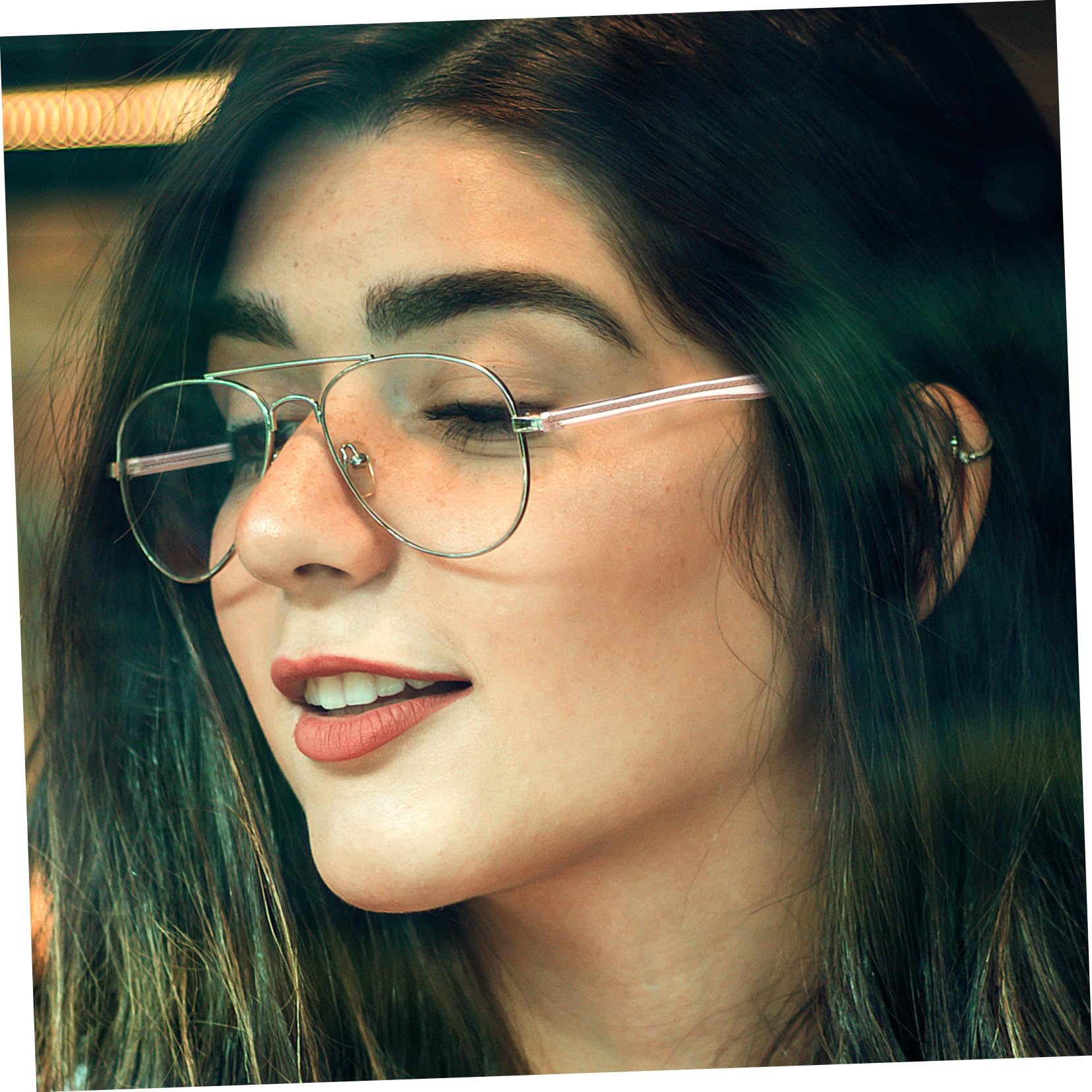 GLEAVI Replacement Sunglasses Temple Arms - 1 Pair Metallic Sunglass Repair Parts for Eyeglass Frame Fix, Perfect for DIY Glasses Repair at Home or Office