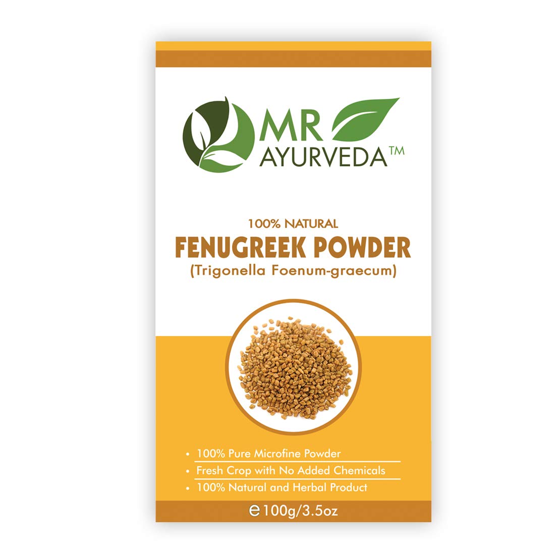 MR Ayurveda 100% Pure Fenugreek Powder, Tulsi Powder & Activated Charcoal Powder - Organic Herbal Trio Set (3 x 100g) for Detox, Hair Growth & Skin Care | Perfect for Ayurvedic Remedies, Tea Blends & Natural Beauty Treatments