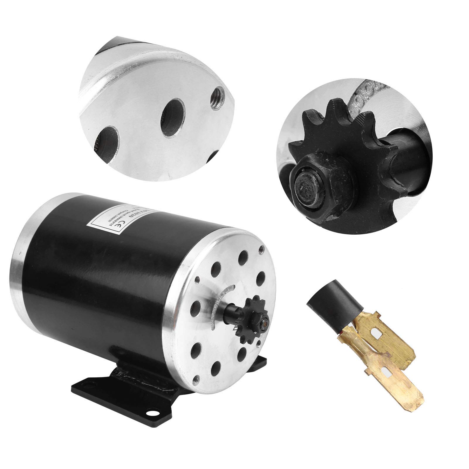 48V 1000W High-Speed DC Brush Electric Motor for DIY E-Bike & Scooter - Perfect for Commuting, Off-Road Adventures & Electric Vehicle Conversions