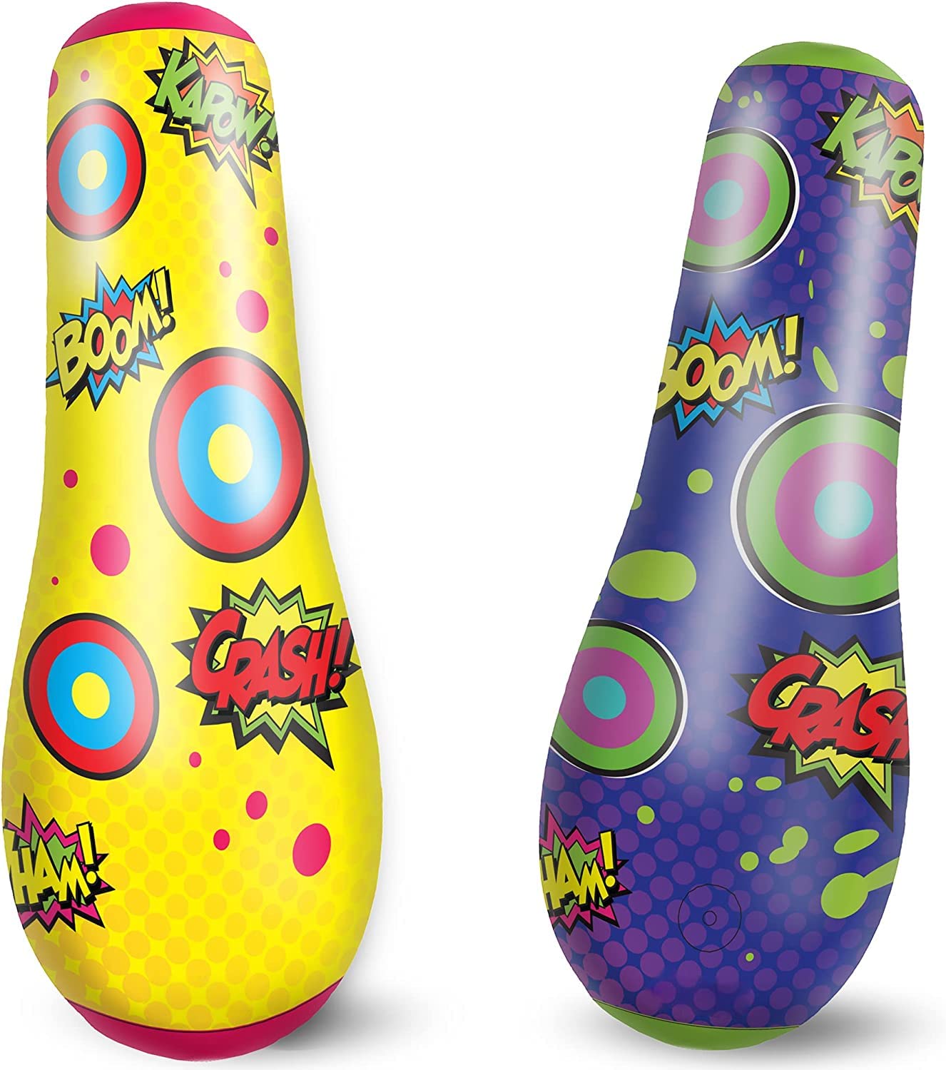 2 Pack Inflatable Punching Bag for Kids - 47