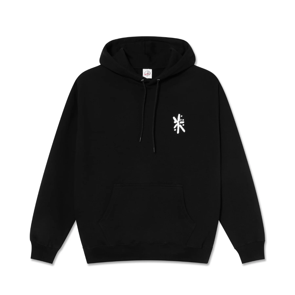 Polar Cosmic Dave Hoodie for Men - Black Winter Hooded Sweatshirt | Warm Fleece Lining, Streetwear Fashion | Perfect for Outdoor Activities, Casual Wear & Cold Weather