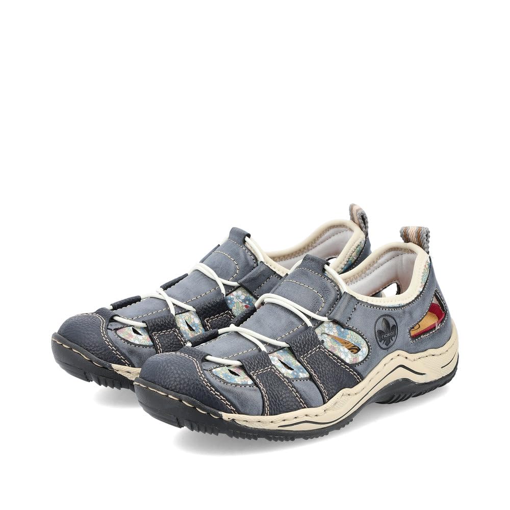 Rieker Women's Comfortable Slip-On Loafers - Stylish Casual Shoes for Work, Travel & Everyday Wear