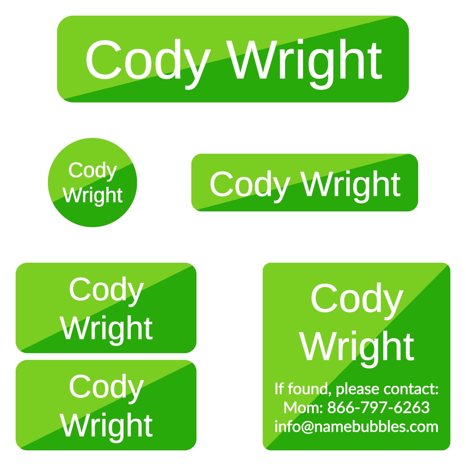 Custom Name Labels for Kids - Waterproof Name Stickers (75 Labels, 5 Sizes) | Perfect for Camp, Daycare & School Supplies | Personalize Clothing Tags, Water Bottles, Shoes & Sleeping Bags | Durable & Washable Identification Labels for Everyday Use