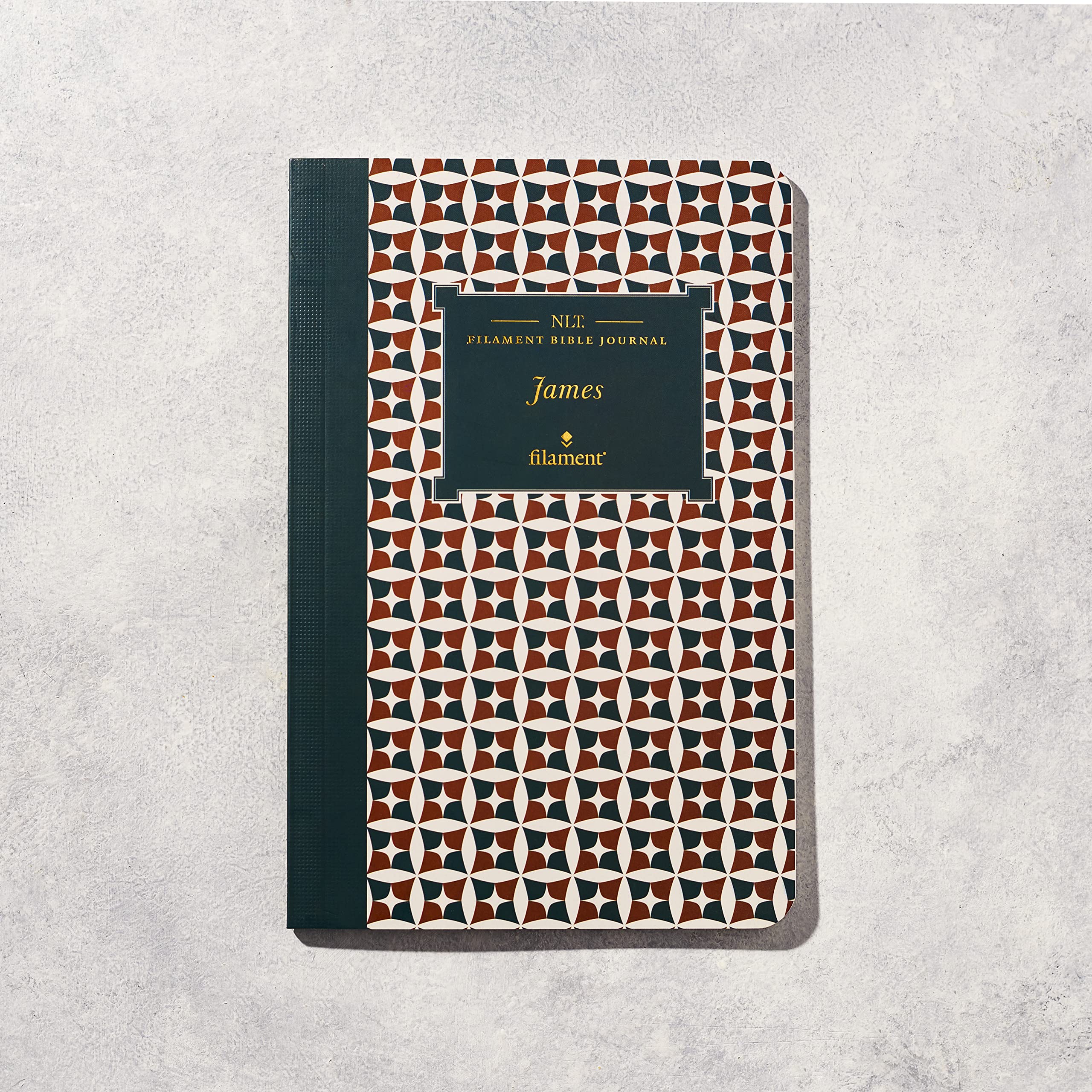 NLT Filament Bible Journal: James (Softcover) - Study & Reflect on Scripture with Highlighting & Note-Taking - Perfect for Personal Devotion, Small Groups & Bible Study
