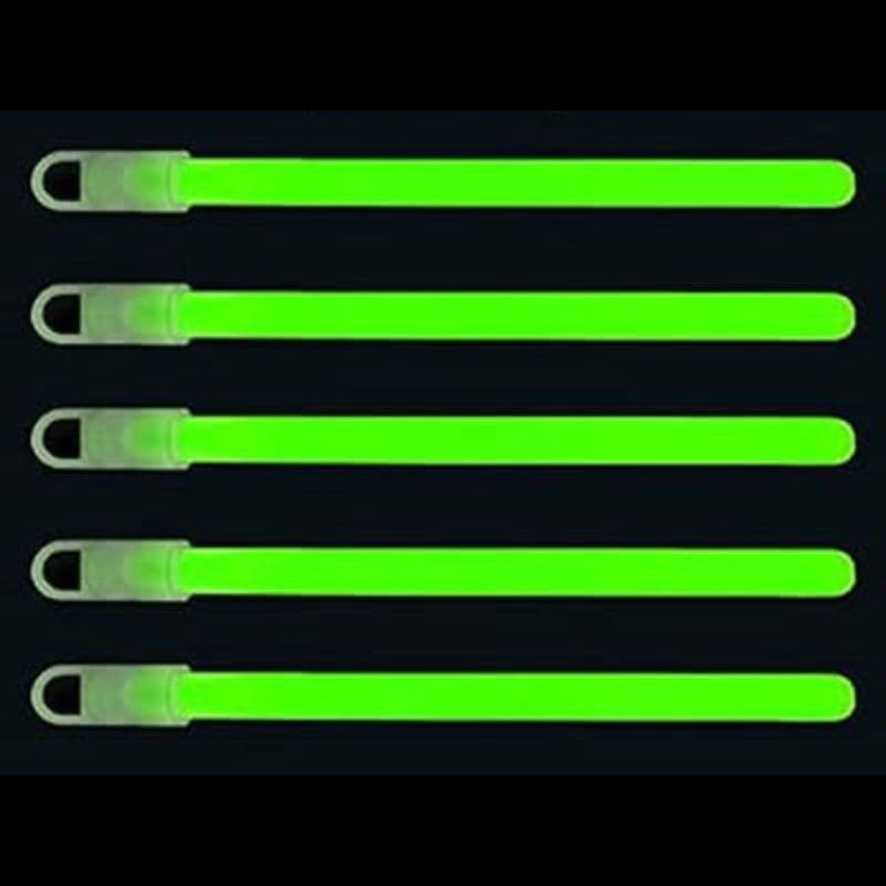 Glow Sticks - 2 Pack Medium Chemlights for Emergency, Camping, and Outdoor Safety | High Visibility Light Sticks for Nighttime Activities