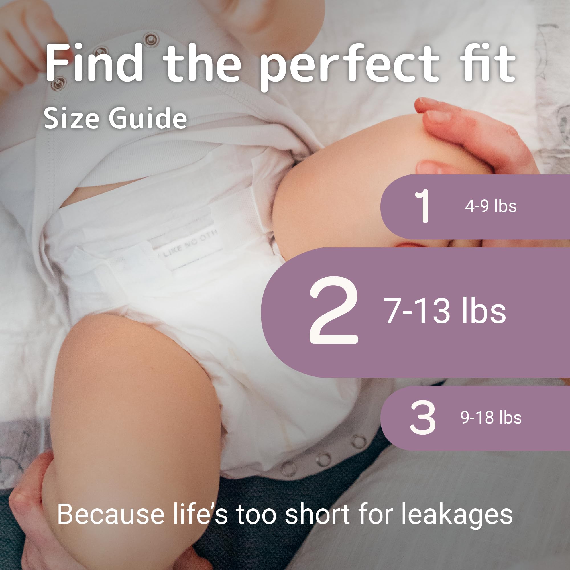 Bambo Nature Hypoallergenic Baby Diapers Size 2 (384 Count) - Eco-Friendly, Chlorine-Free, Super Absorbent & Leak-Proof for Sensitive Skin | Ideal for Overnight Use, Daycare & Travel