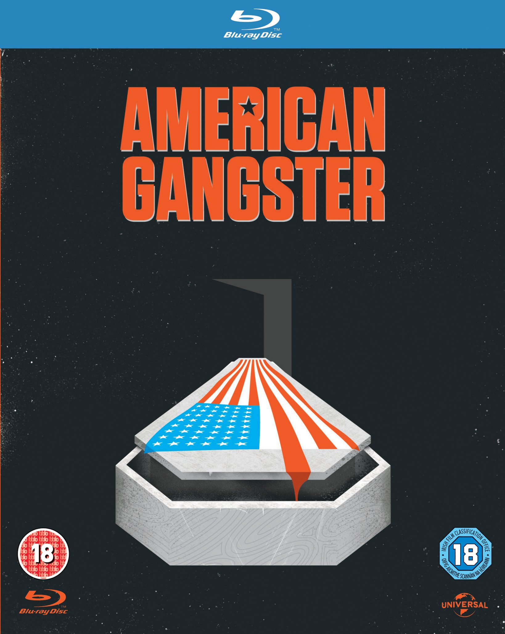 American Gangster [Blu-ray] - Crime Drama Movie Starring Denzel Washington - Perfect for Movie Nights & Collector's Editions
