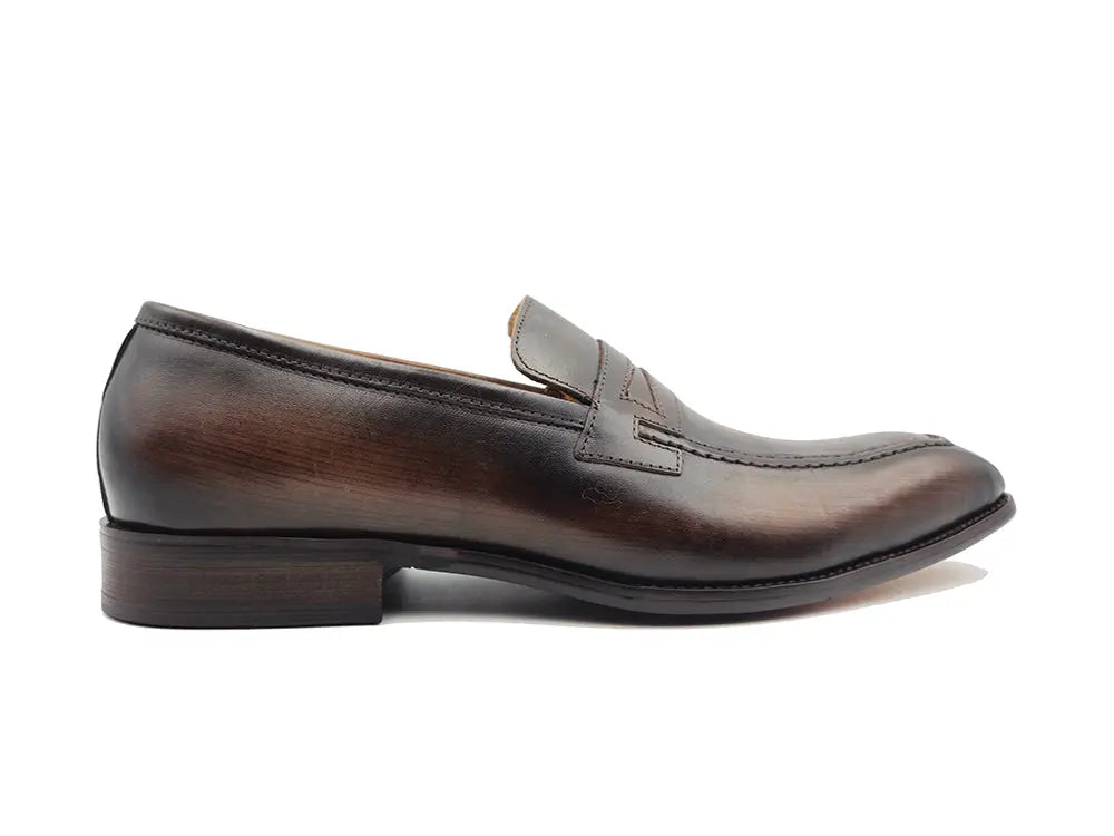 Premium Genuine Leather Penny Loafers for Men - Slip-On Comfort & Classic Style - Perfect for Business, Casual & Formal Occasions