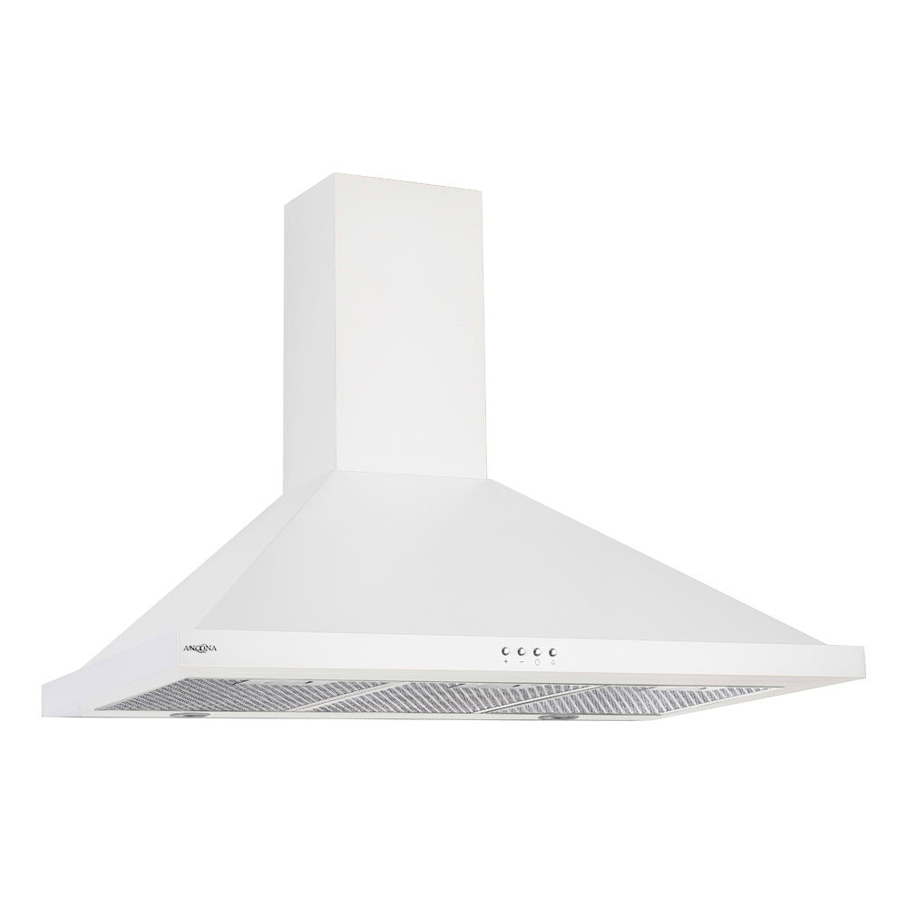 36 Inch Presto 450 CFM Ducted Wall Mount Range Hood - Powerful Kitchen Ventilation for Smoke, Grease & Odor Removal - Perfect for Home Cooking & Grilling