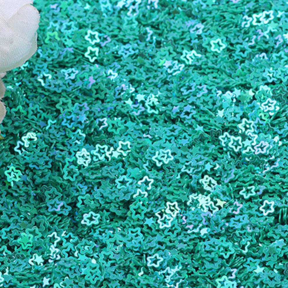 10g Star Shape Loose Sequins for Crafts, Nail Art, Embellishment - Glitter Accessories for Garment Sewing, DIY Decor - Perfect for Costumes, Scrapbooking & Party Decorations