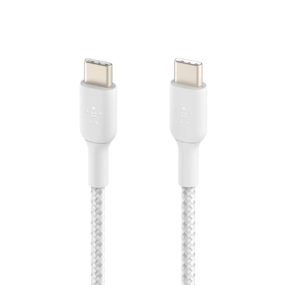 Belkin BoostCharge™ USB-C to USB-C Braided Cable (3.3ft/1m) - Fast Charging Cord for iPhone 15, Samsung Galaxy, iPad, MacBook & More | Durable Nylon for Home, Office & Travel Use