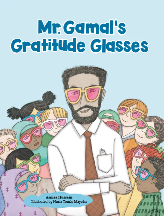 Mr. Gamal's Gratitude Glasses - Positive Affirmation Sunglasses for Daily Motivation & Mindfulness - Perfect for Meditation, Yoga, and Self-Care Routines