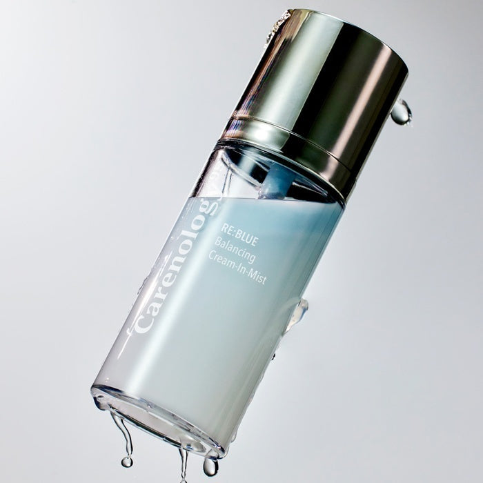 Carenology95 Re:Blue Balancing Cream In Mist 60ml - Hydrating Facial Moisturizer for Sensitive Skin | Perfect for Daily Skincare & On-the-Go Hydration