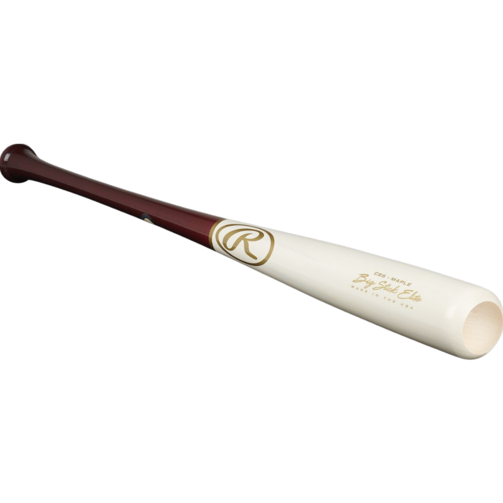 Rawlings Big Stick Elite CS5RMW - Premium Wood Baseball Bat for Power Hitters | Perfect for Training, Games & Home Run Practice