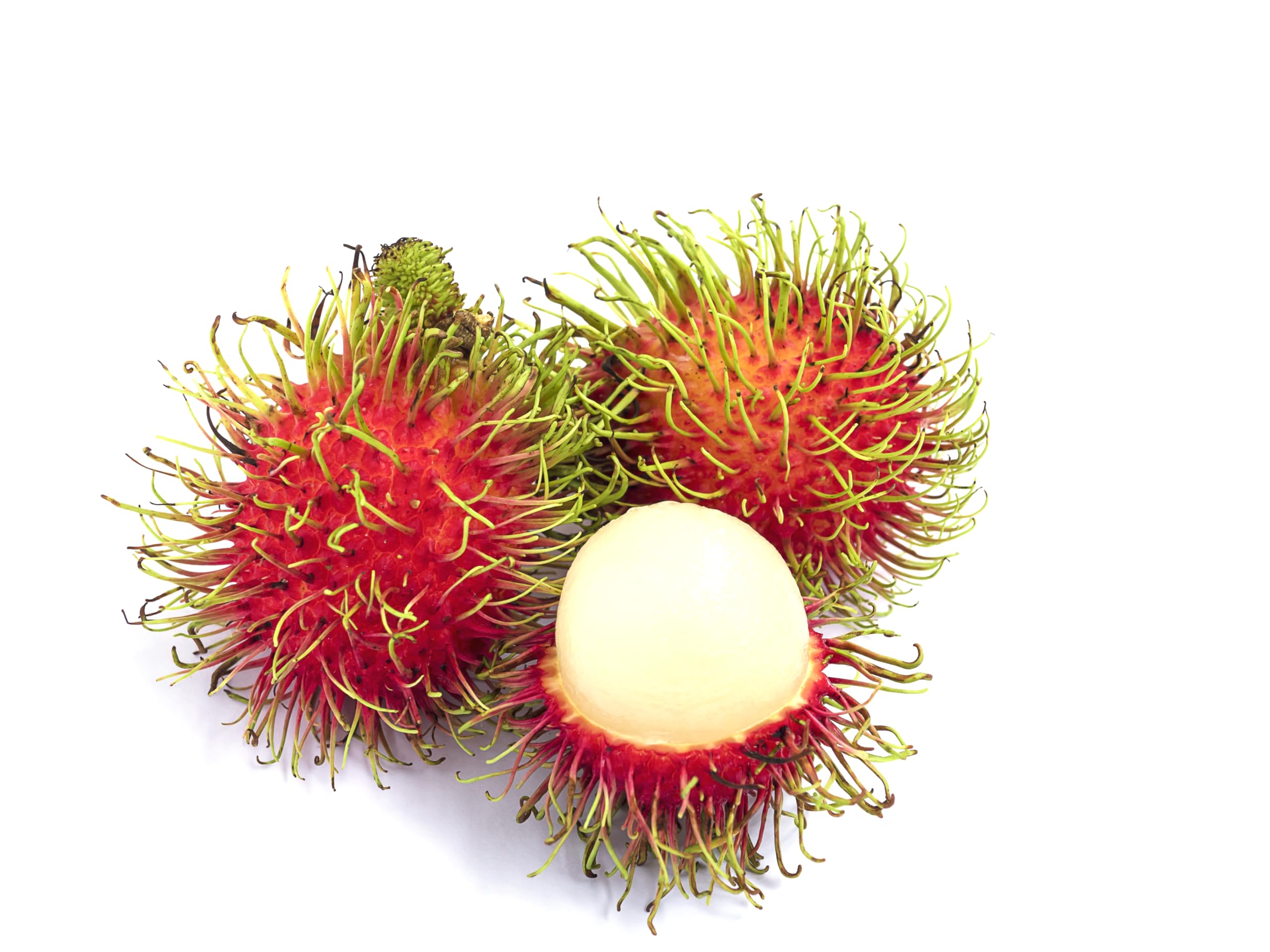 Fresh Rambutans Fruit by RawJoy Farms - Exotic Tropical Fruit for Snacking, Smoothies & Healthy Desserts - Perfect for Home, Parties & Gifts