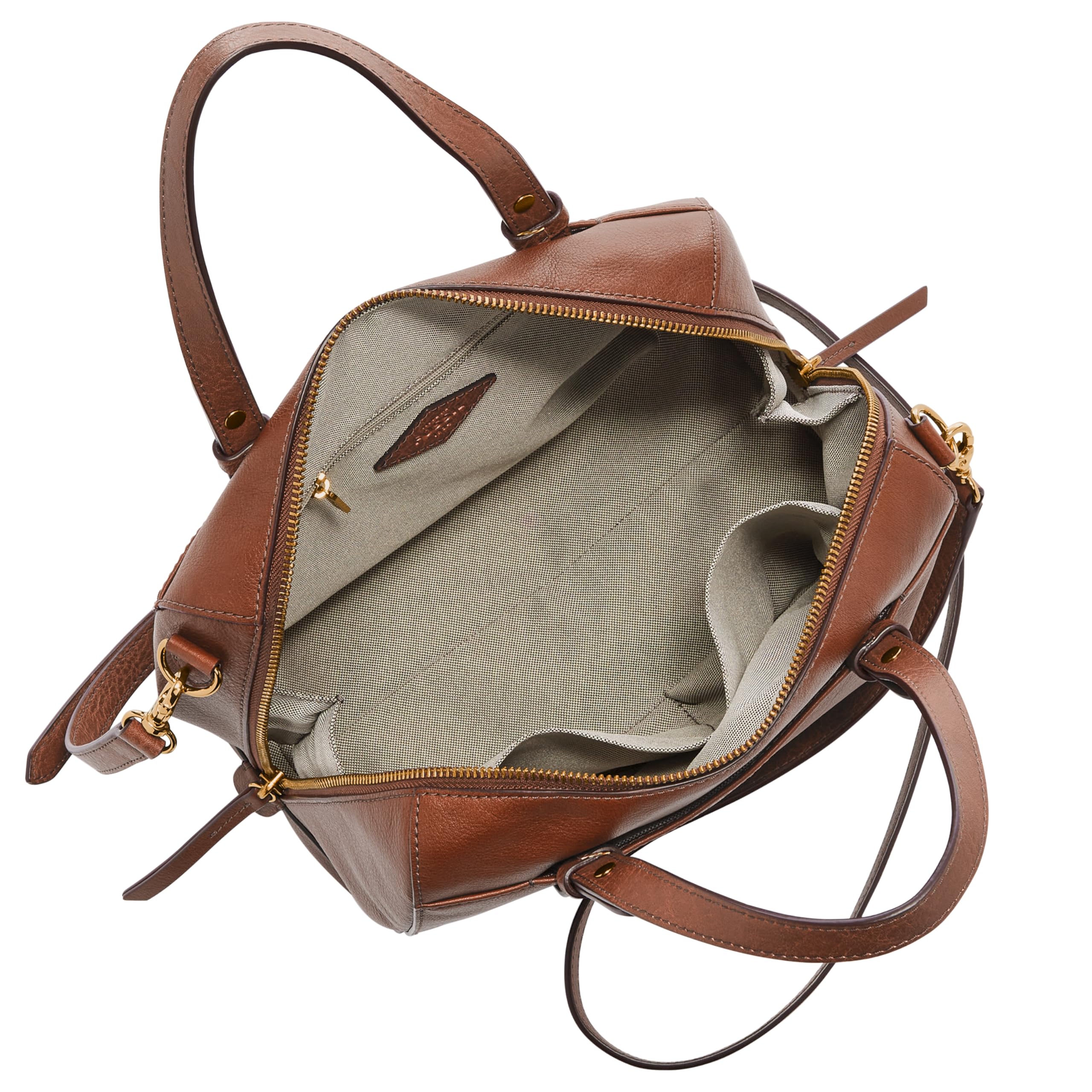 Fossil Women's Rachel Satchel Purse Handbag - Stylish Leather Crossbody Bag for Work, Travel & Everyday Use | Fashionable Shoulder Bag with Multiple Pockets