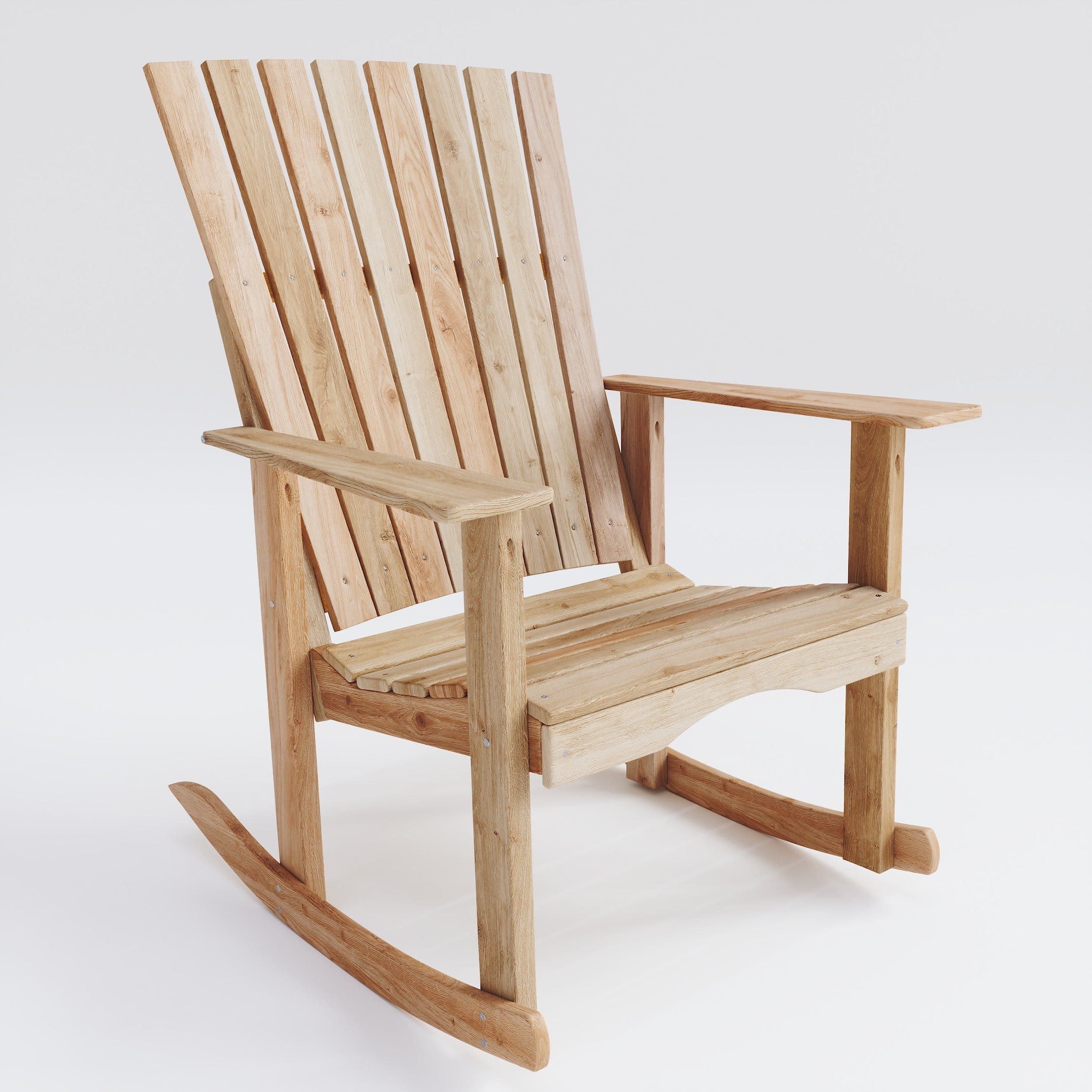 Keystone Amish Co. Eden Red Cedar Rocking Chair - Handcrafted Solid Wood Rocker for Porch, Nursery & Living Room - Traditional Amish Furniture for Relaxation & Decor