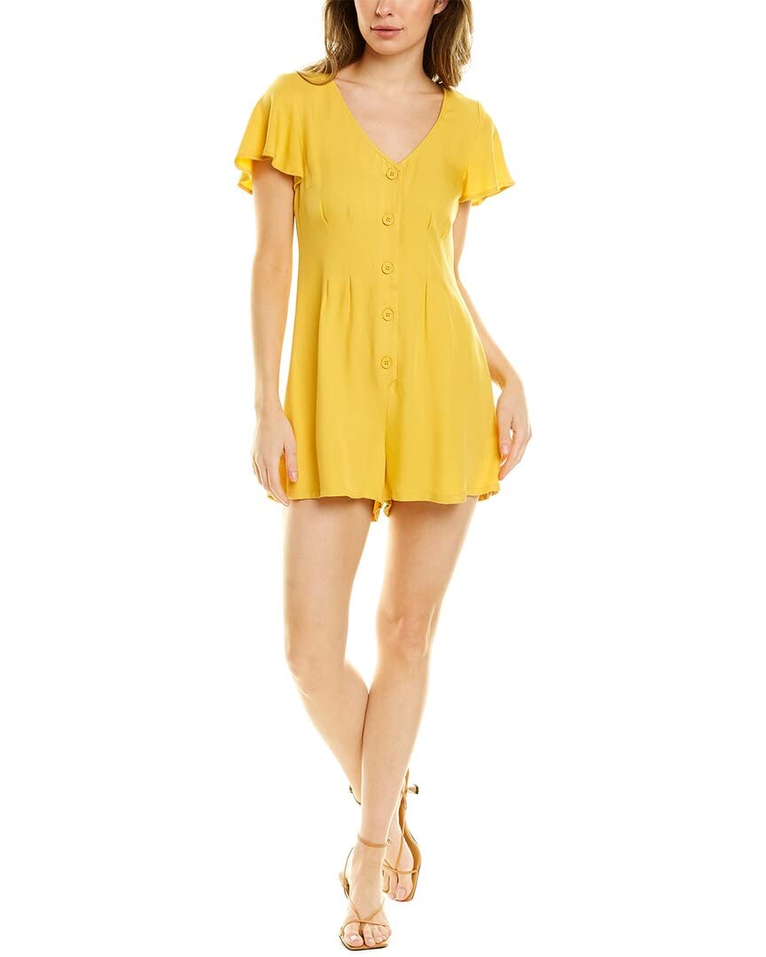 BB DAKOTA She Hangs Out Romper - Women's Casual Jumpsuit for Summer, Beach & Vacation | Trendy One-Piece Outfit for Daytime Outings & Weekend Getaways