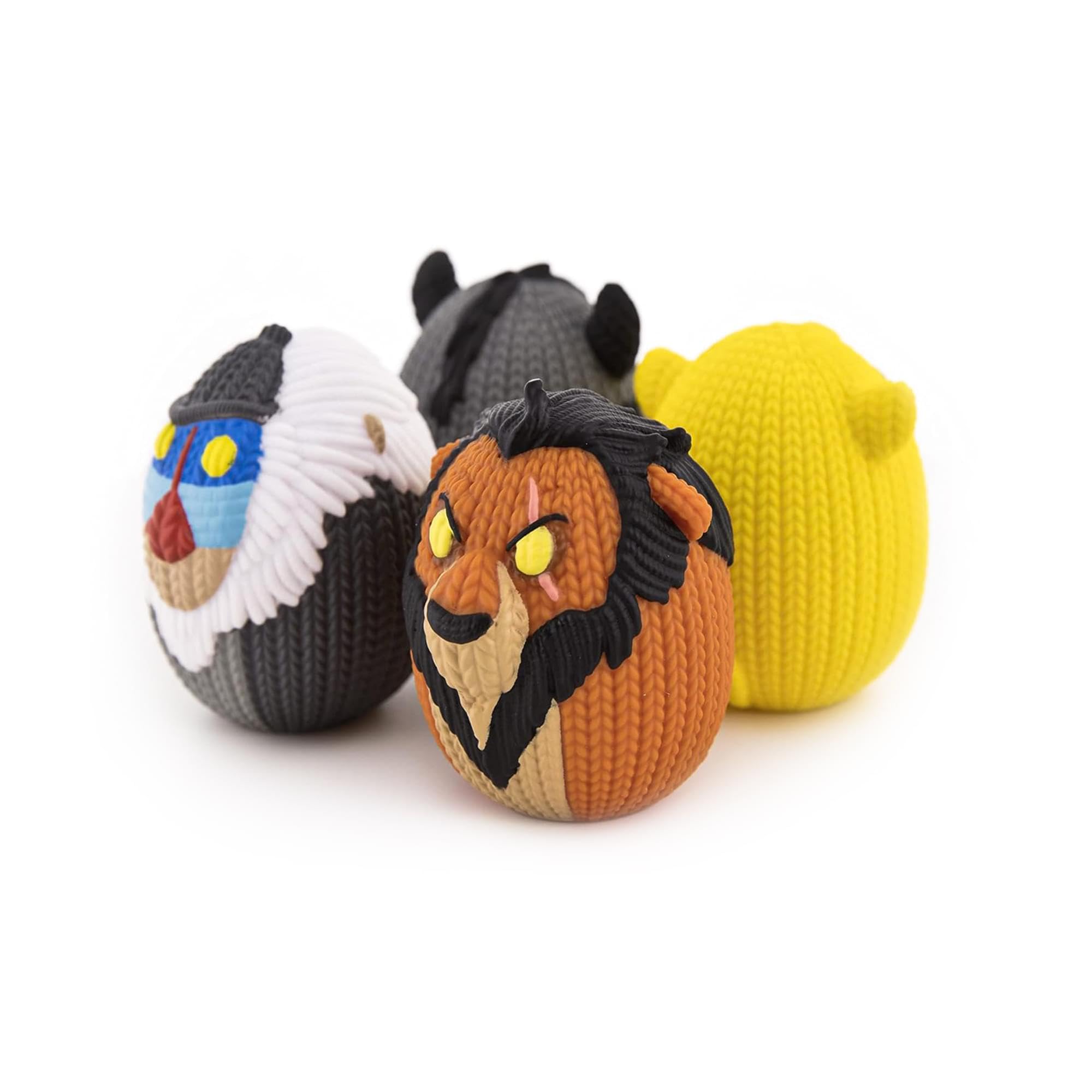 Handmade Lion King Mini Vinyl Figures 4-Pack - Disney Collectibles for Home Decor, Office Display & Gift Giving