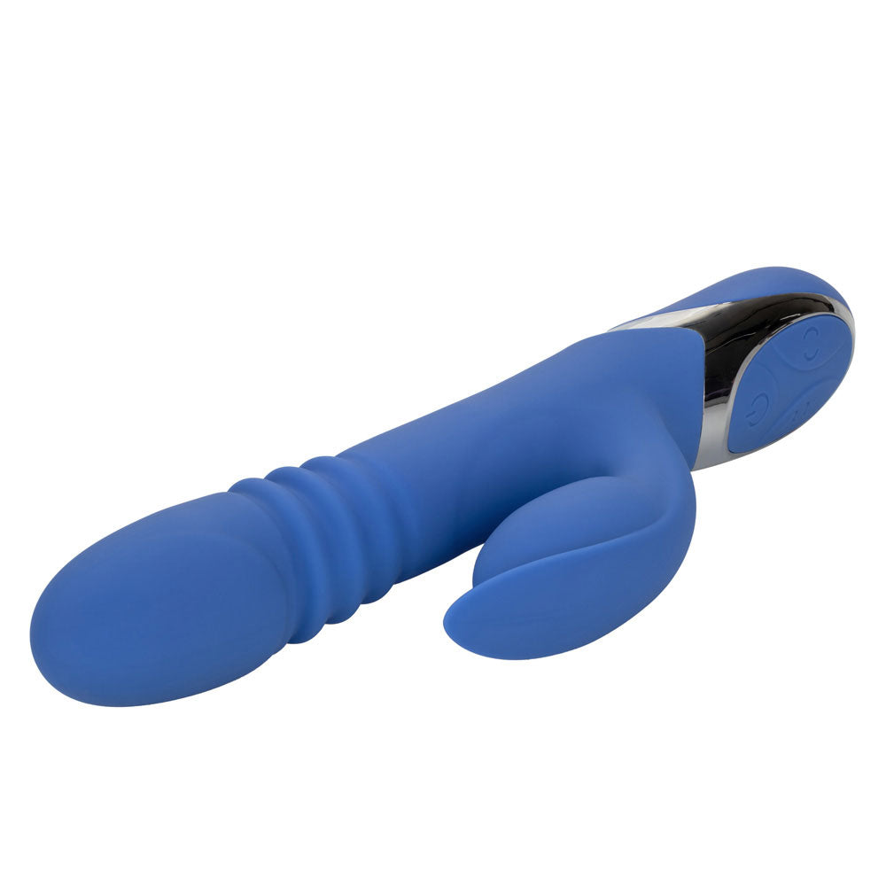 Enchanted Teaser Thrusting Rabbit Vibrator - Powerful Dual Stimulation G-Spot & Clitoral Massager for Women - Perfect for Solo Play & Couples Intimacy