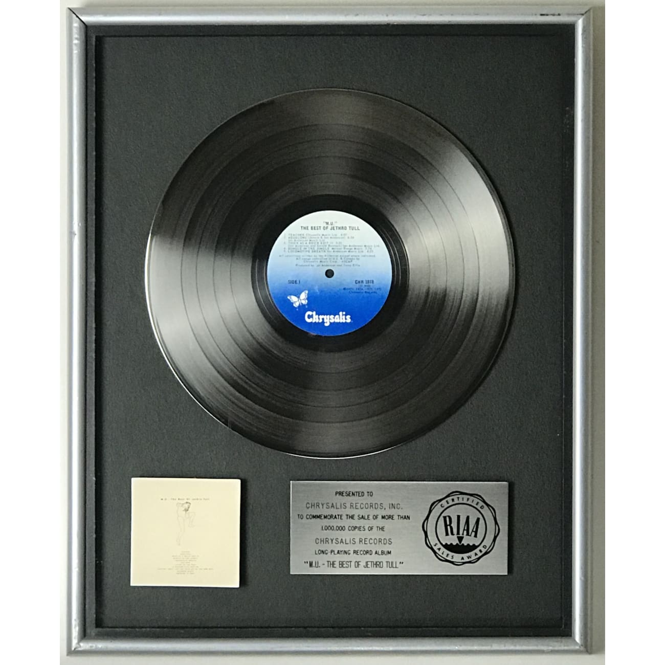 Jethro Tull M.U. - The Best of Jethro Tull RIAA Certified Platinum LP Vinyl Record - Perfect for Music Collectors & Classic Rock Enthusiasts