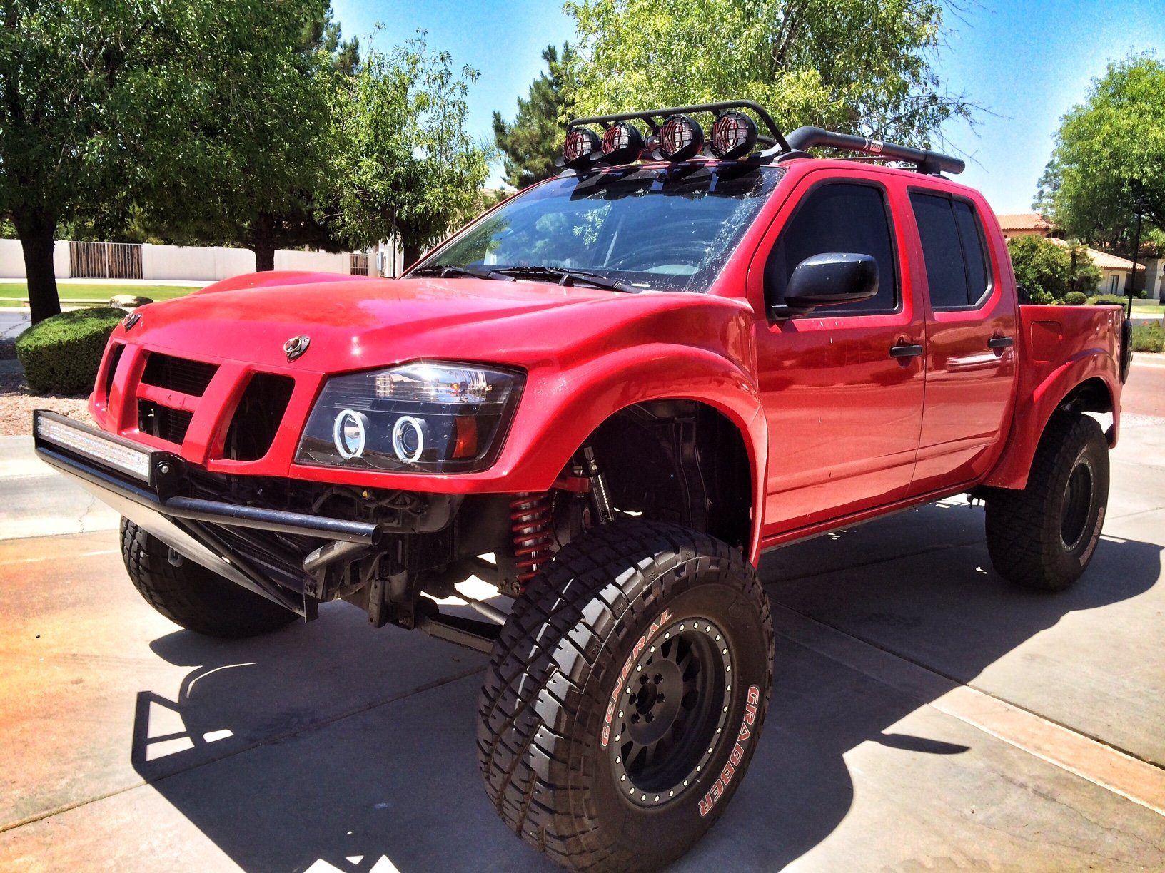 2005-2019 Nissan Frontier to 2015 Titan One Piece Conversion Kit - Heavy Duty Truck Body Upgrade for Off-Road & Towing Performance