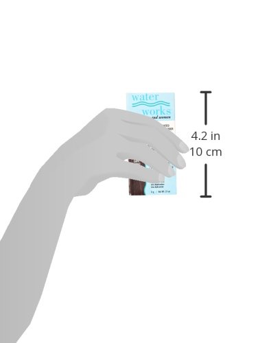 Waterworks Permanent Powder Hair Color #24 Natural Medium Brown - Long-Lasting, Easy Application for Home or Salon Use