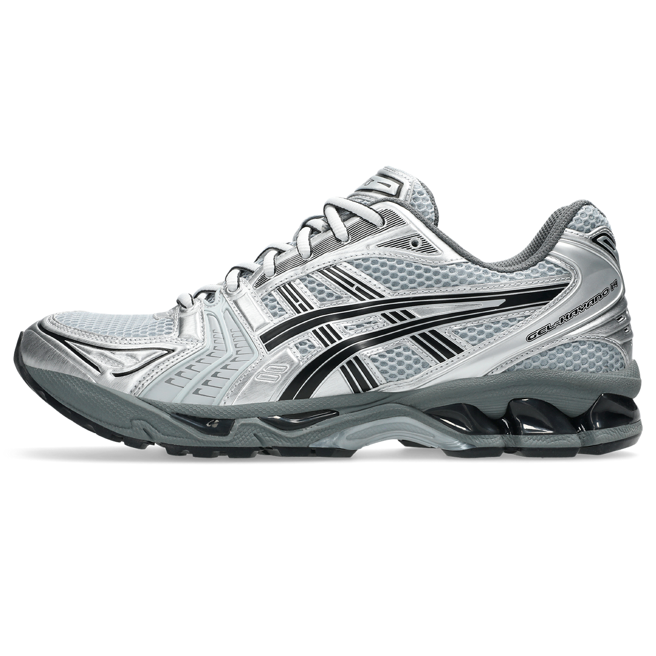 URBAN RESEARCH X ASICS GEL KAYANO 14 Running Shoes - Pure Silver/Black Colorway | Lightweight Cushioned Sneakers for Men & Women | Perfect for Jogging, Gym Workouts & Casual Wear