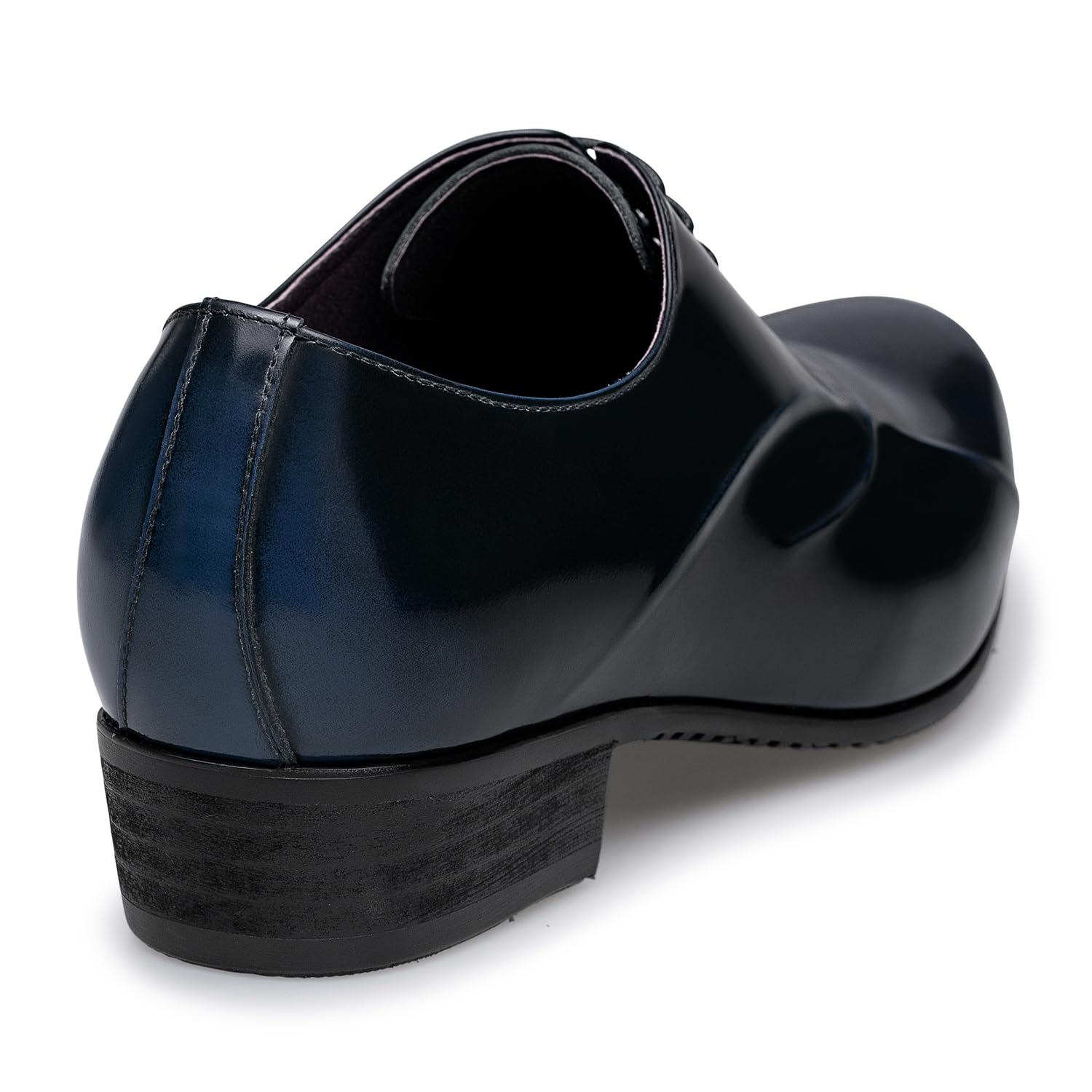 ZRO Men's Lace Up Formal Modern Oxford Dress Shoes - Comfortable Business & Wedding Shoes for Professional Office Work & Special Occasions